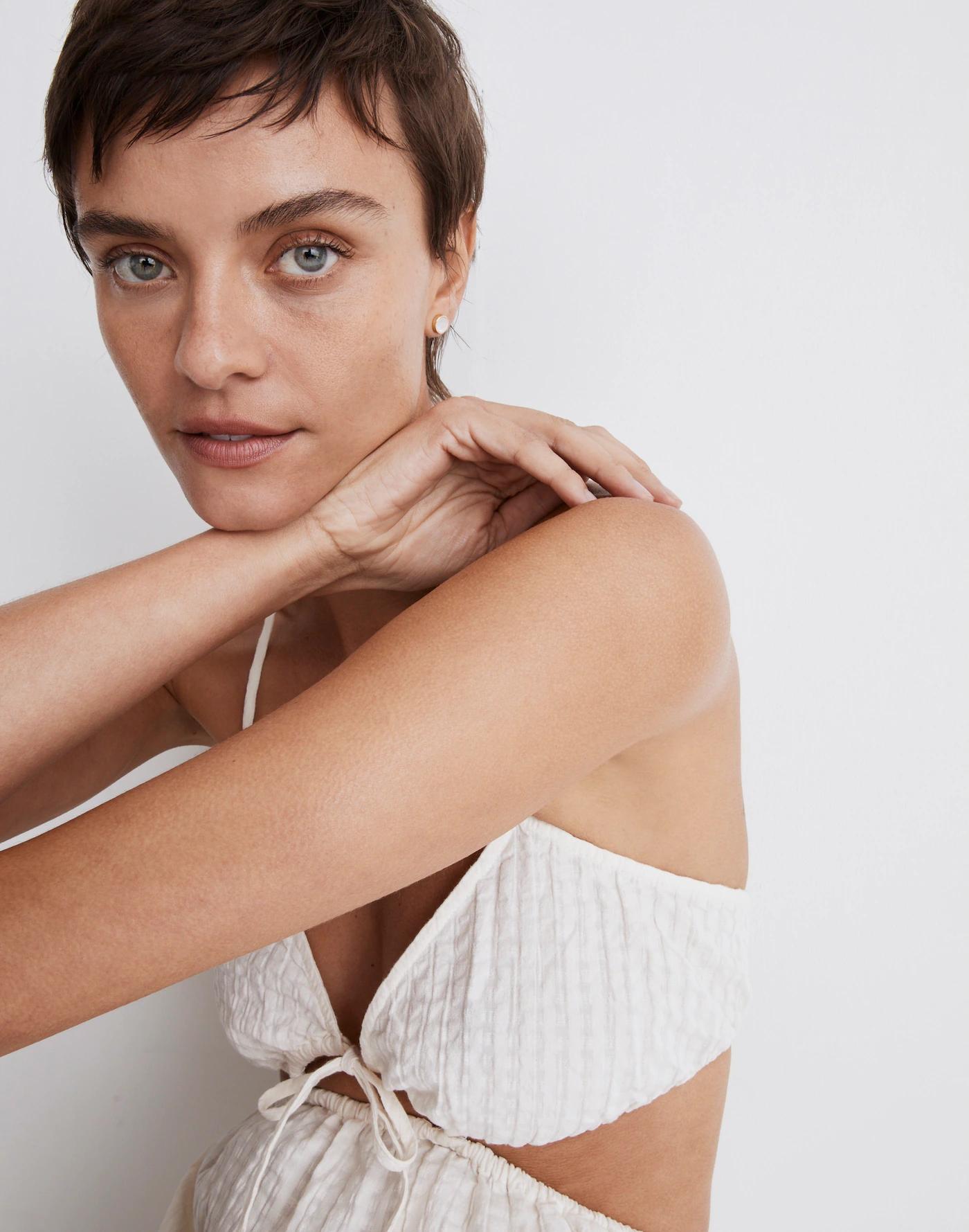 Pearl Oyster Stud Earrings Product Image