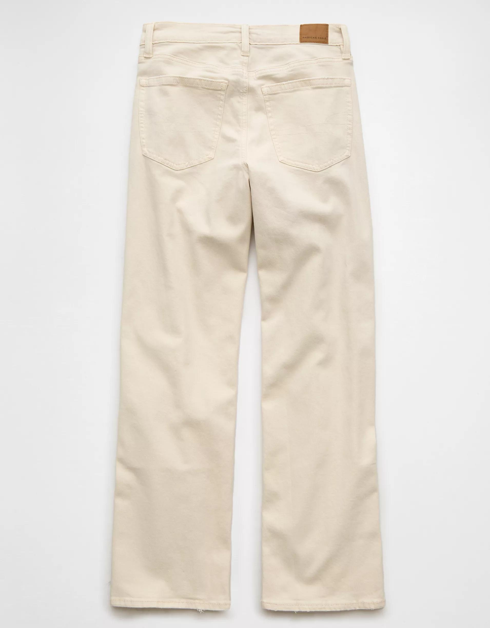 AE Stretch High-Waisted Stovepipe Jean Product Image