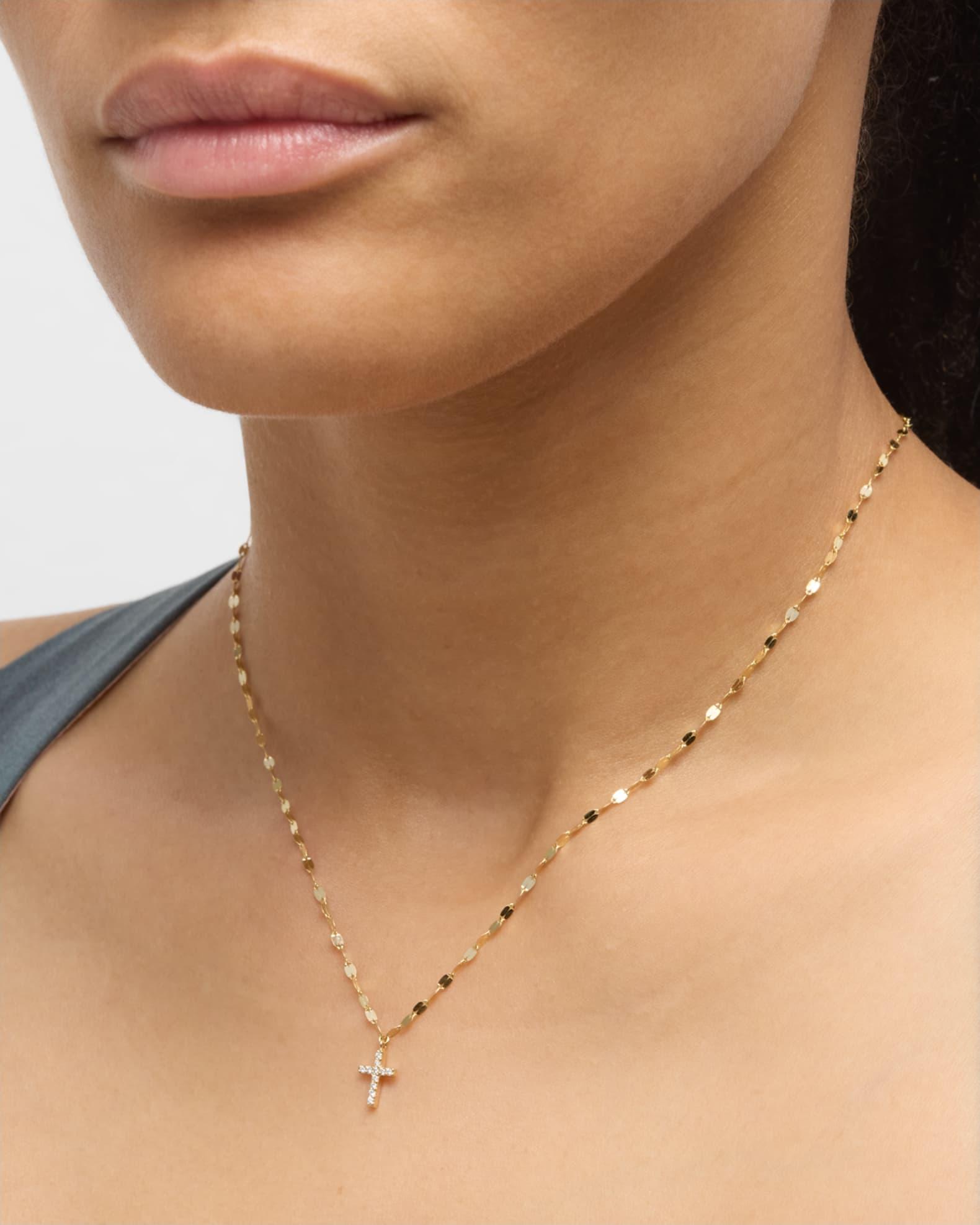 Womens 14K Yellow Gold Miami Link Choker Product Image