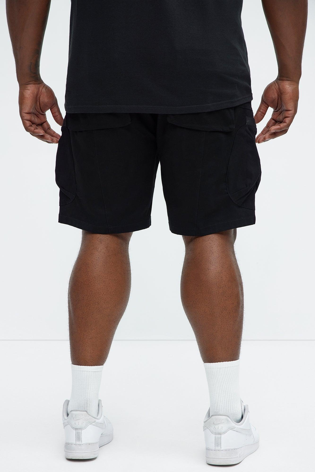 Word On The Street Utility Short - Black Product Image