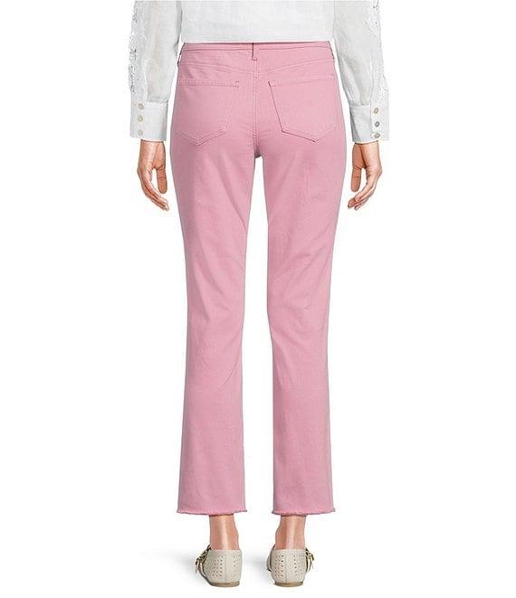 NYDJ Petite Size Sheri Slim Fit Mid Rise Ankle Stretch Denim Jeans Product Image