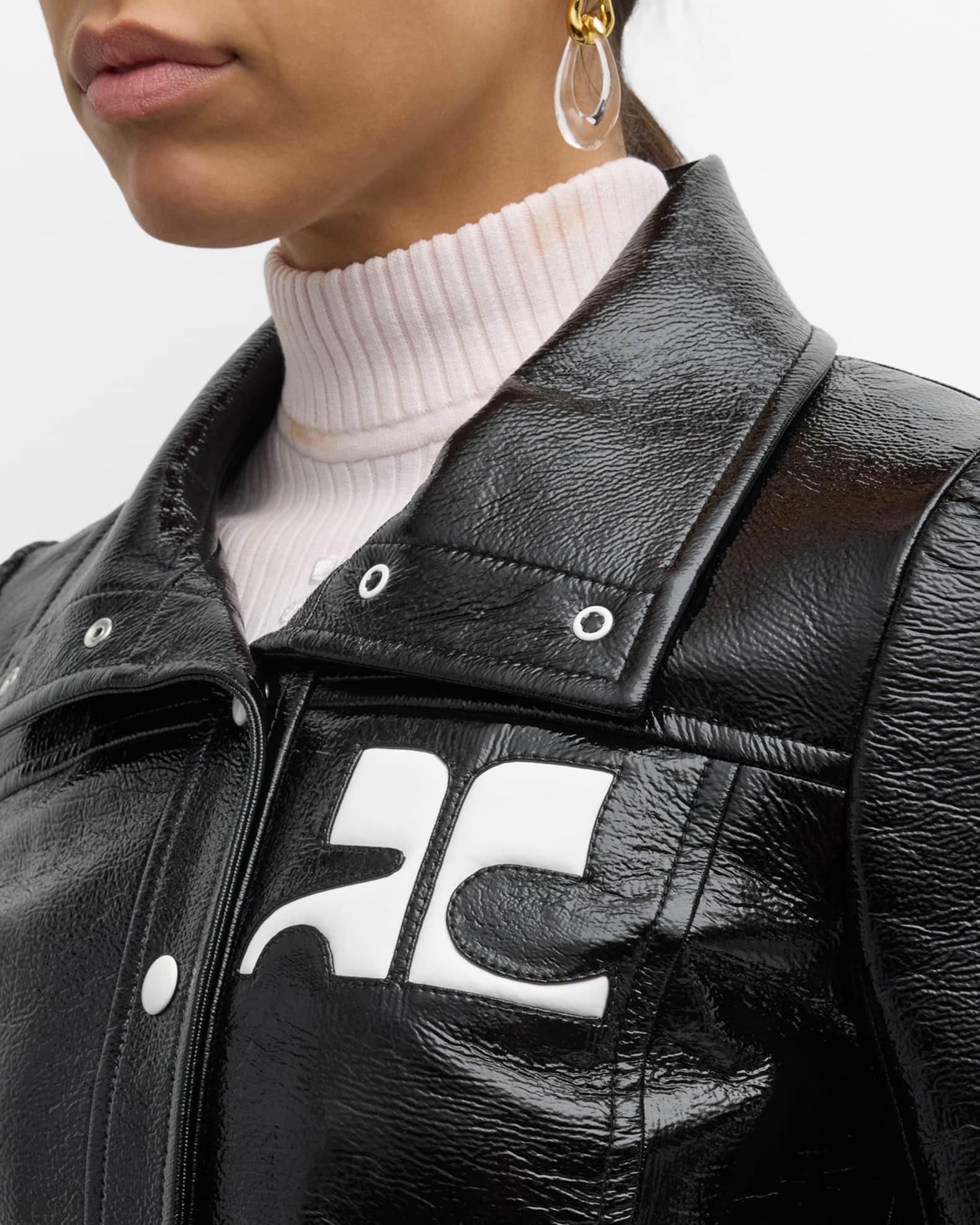 Reedition Vinyl Belted A-Line Trench Coat Product Image