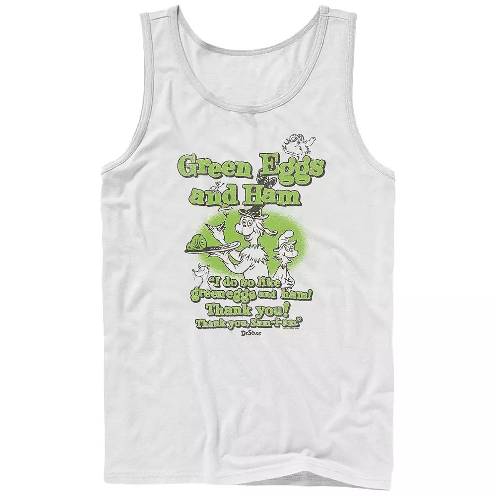 Men's Dr. Seuss I Do So Like Green Eggs And Ham Graphic Tank,  Product Image