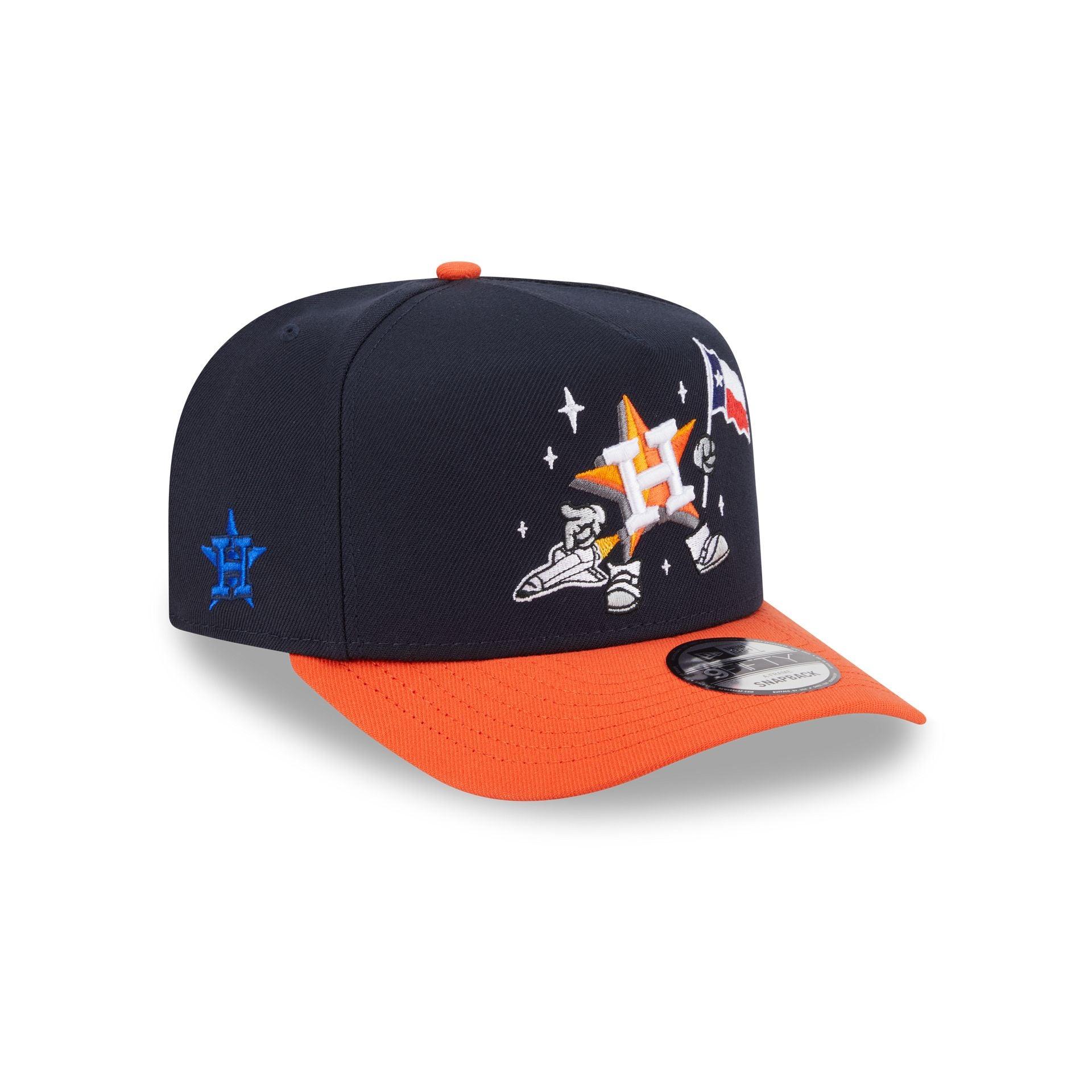 Houston Astros Cartoon 9FIFTY A-Frame Snapback Hat Male Product Image