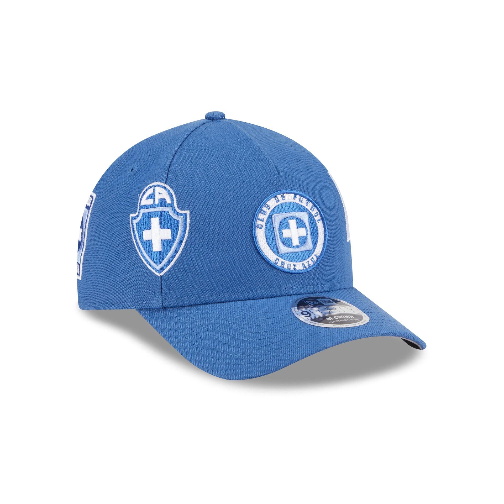 Cruz Azul Indigo 9FORTY M-Crown A-Frame Trucker Hat Male Product Image