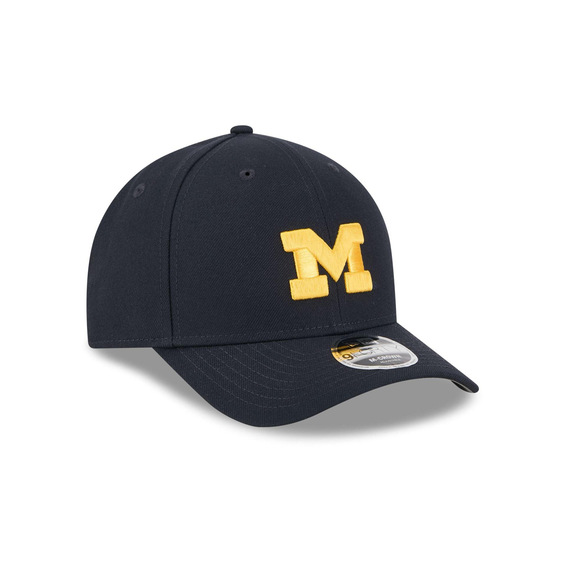 Michigan Wolverines Team 9FORTY M-Crown Snapback Hat Male Product Image