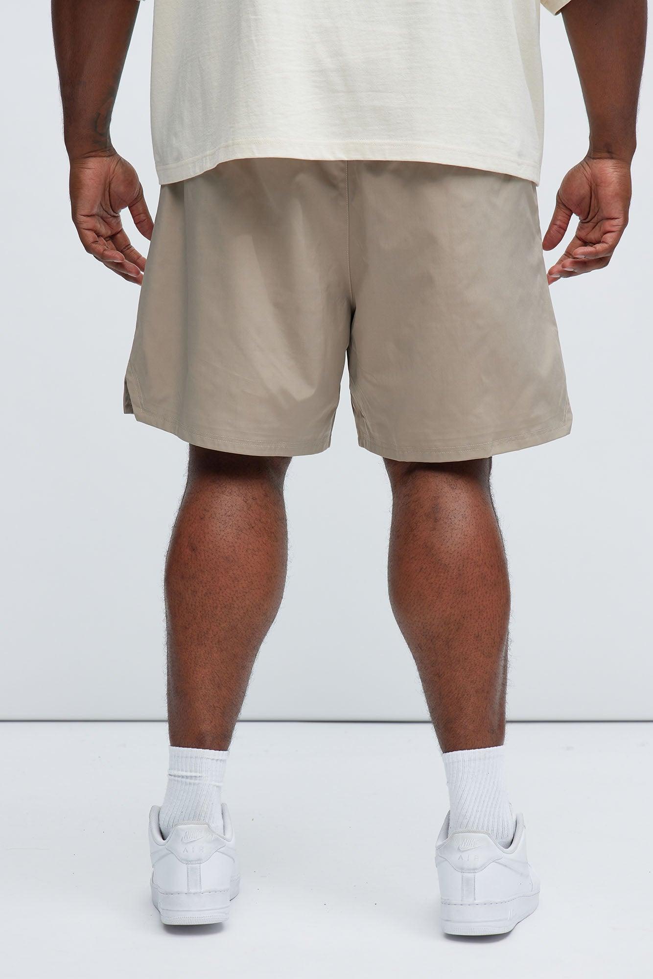 Originals Nylon Warm Up Shorts - Stone Product Image