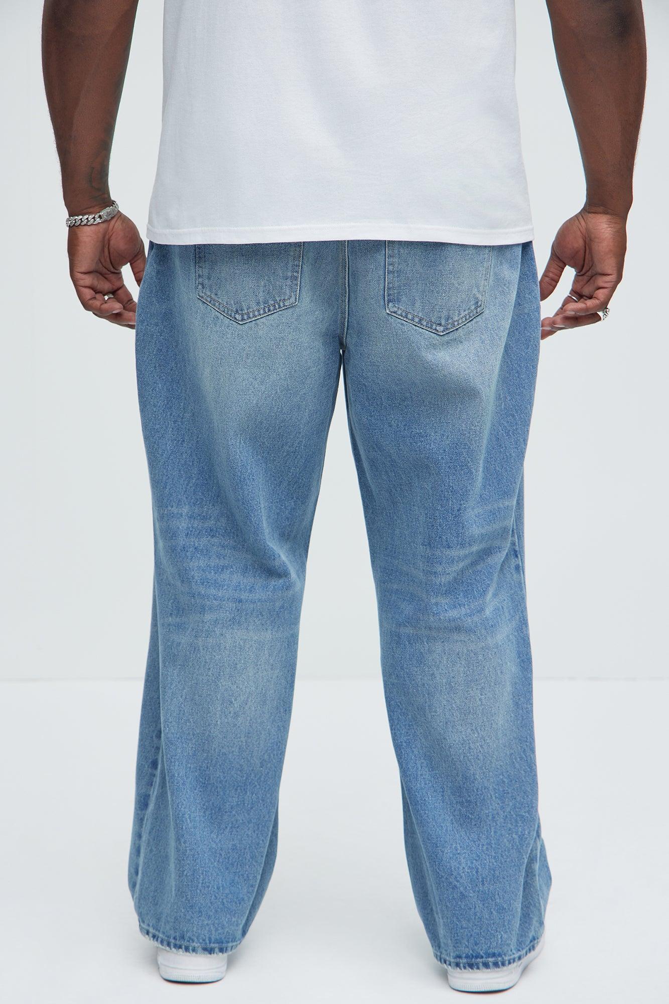 Vaughn Straight Jeans - Medium Wash Product Image