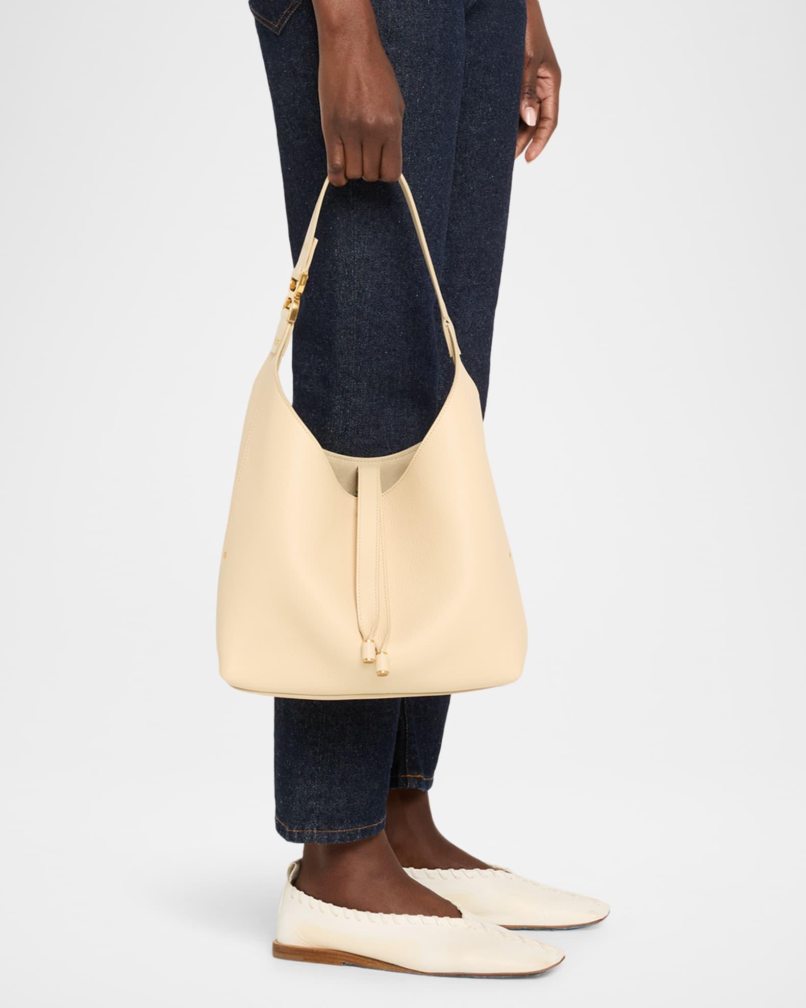 Marcie Small Hobo Bag in Grained Calfskin Product Image
