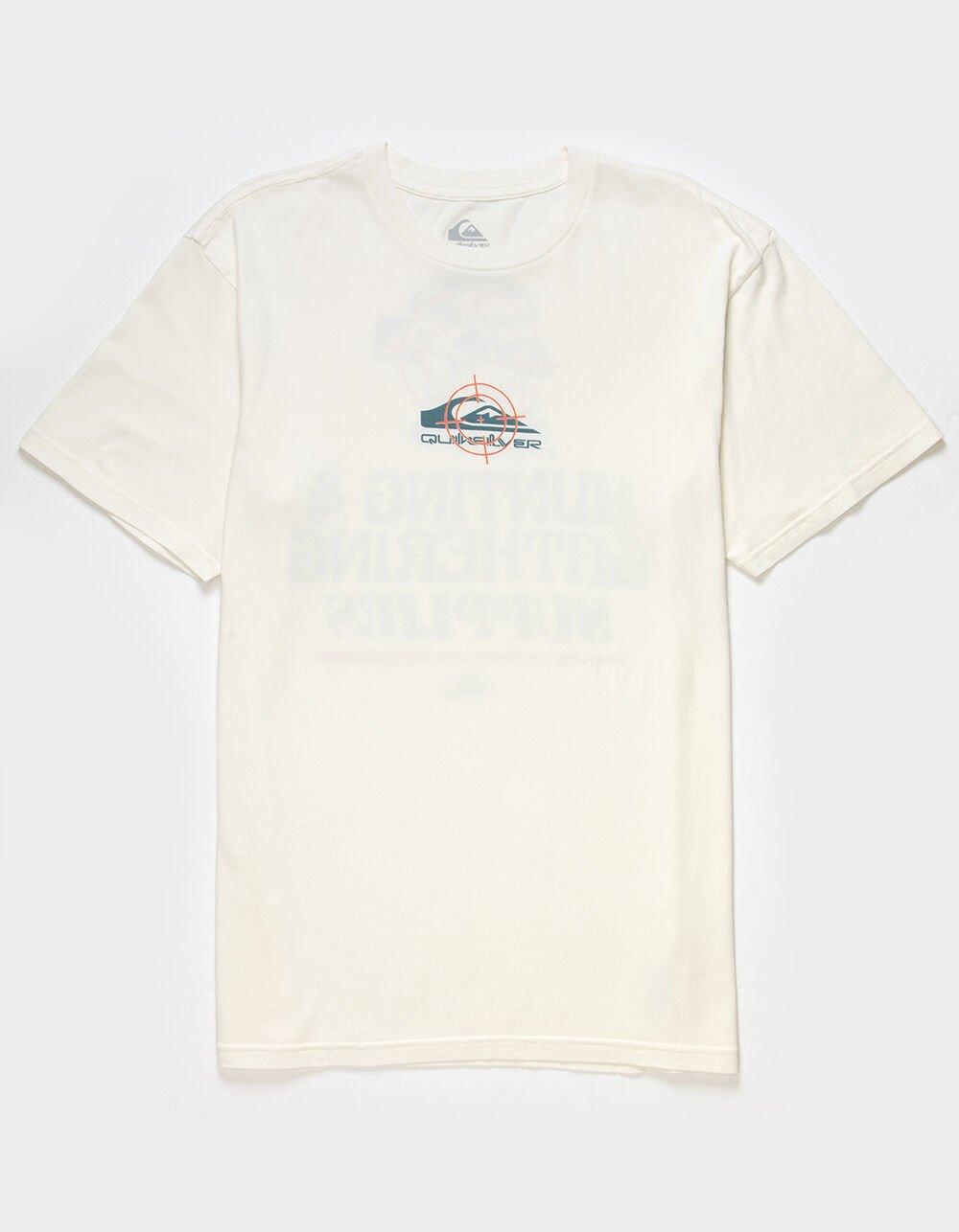 QUIKSILVER Hunt & Gather Mens Tee - CREAM Product Image