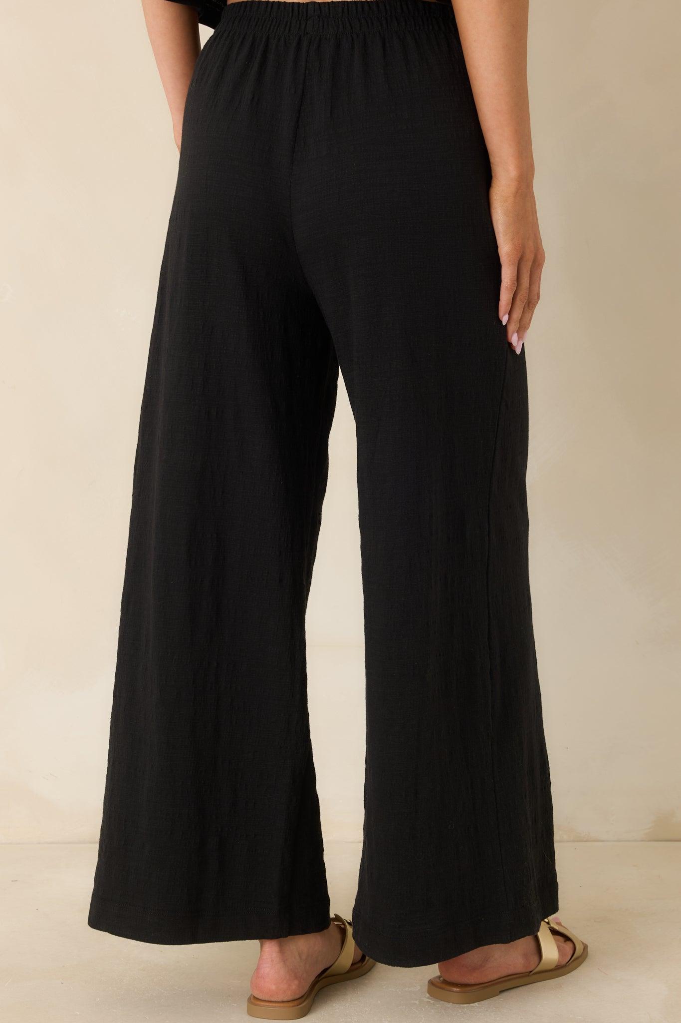 Z Supply Black Scout Textured Slub Pants Product Image