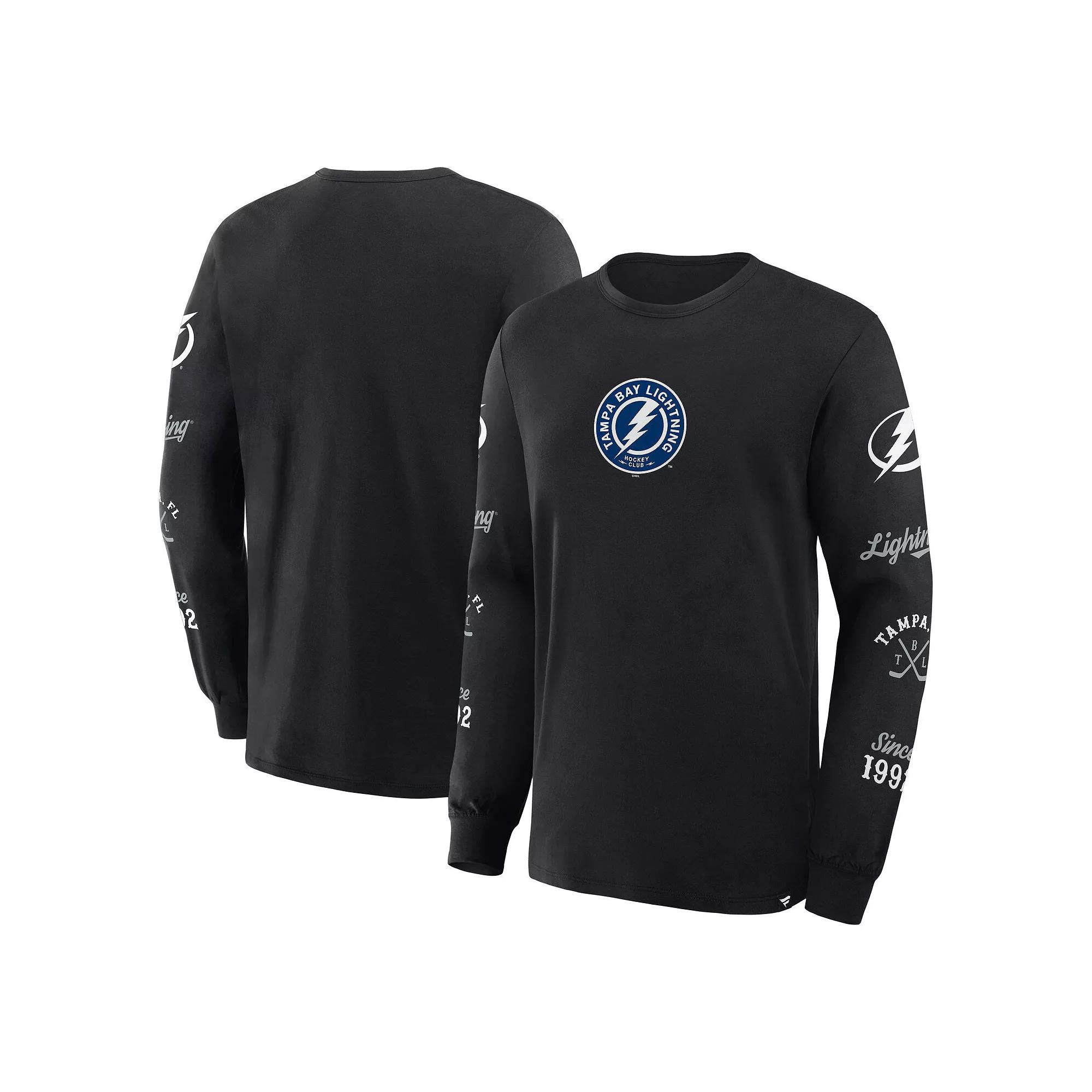 Men's Fanatics Black Tampa Bay Lightning Boxed Product Image