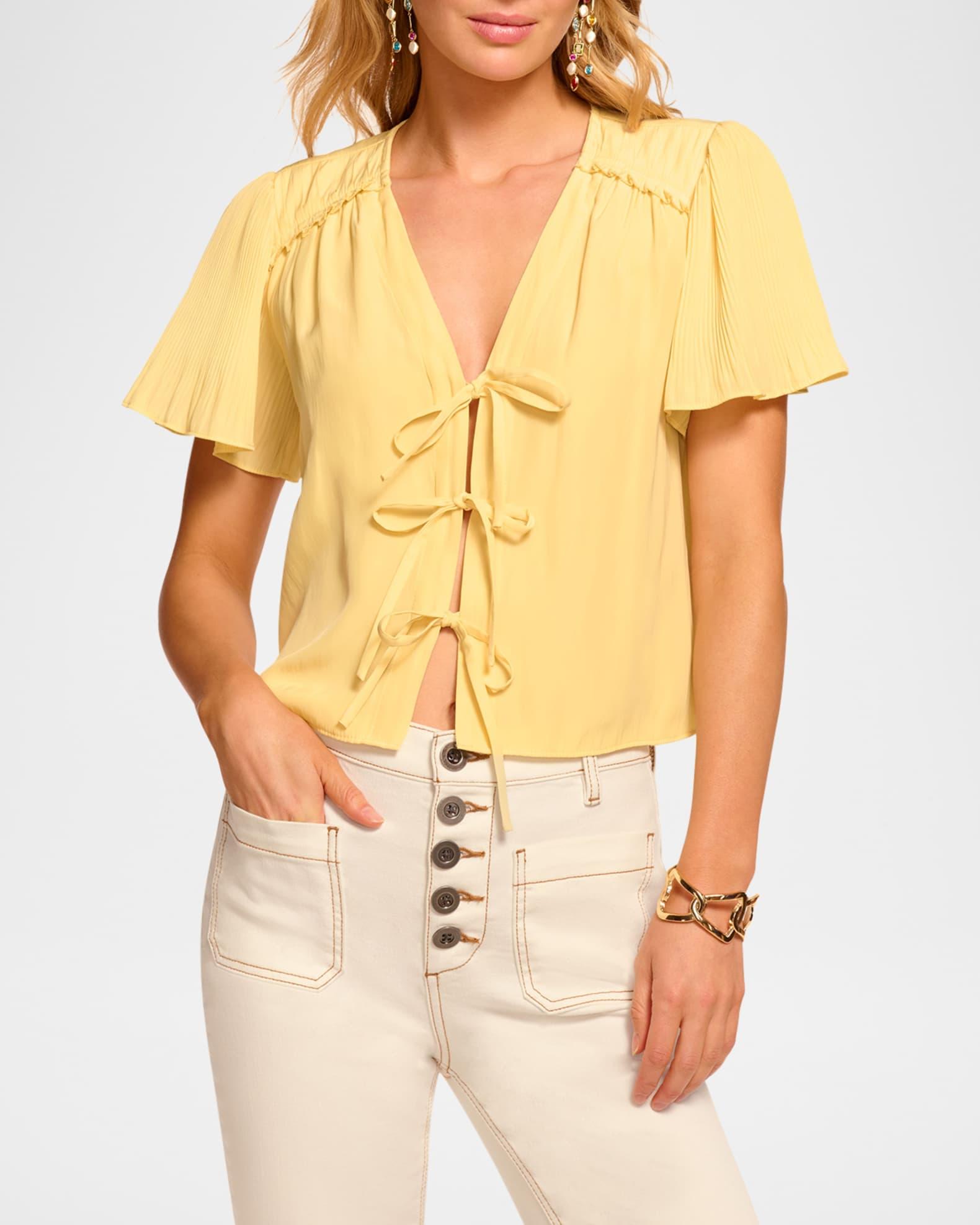 Selene Lace-Up Top Product Image