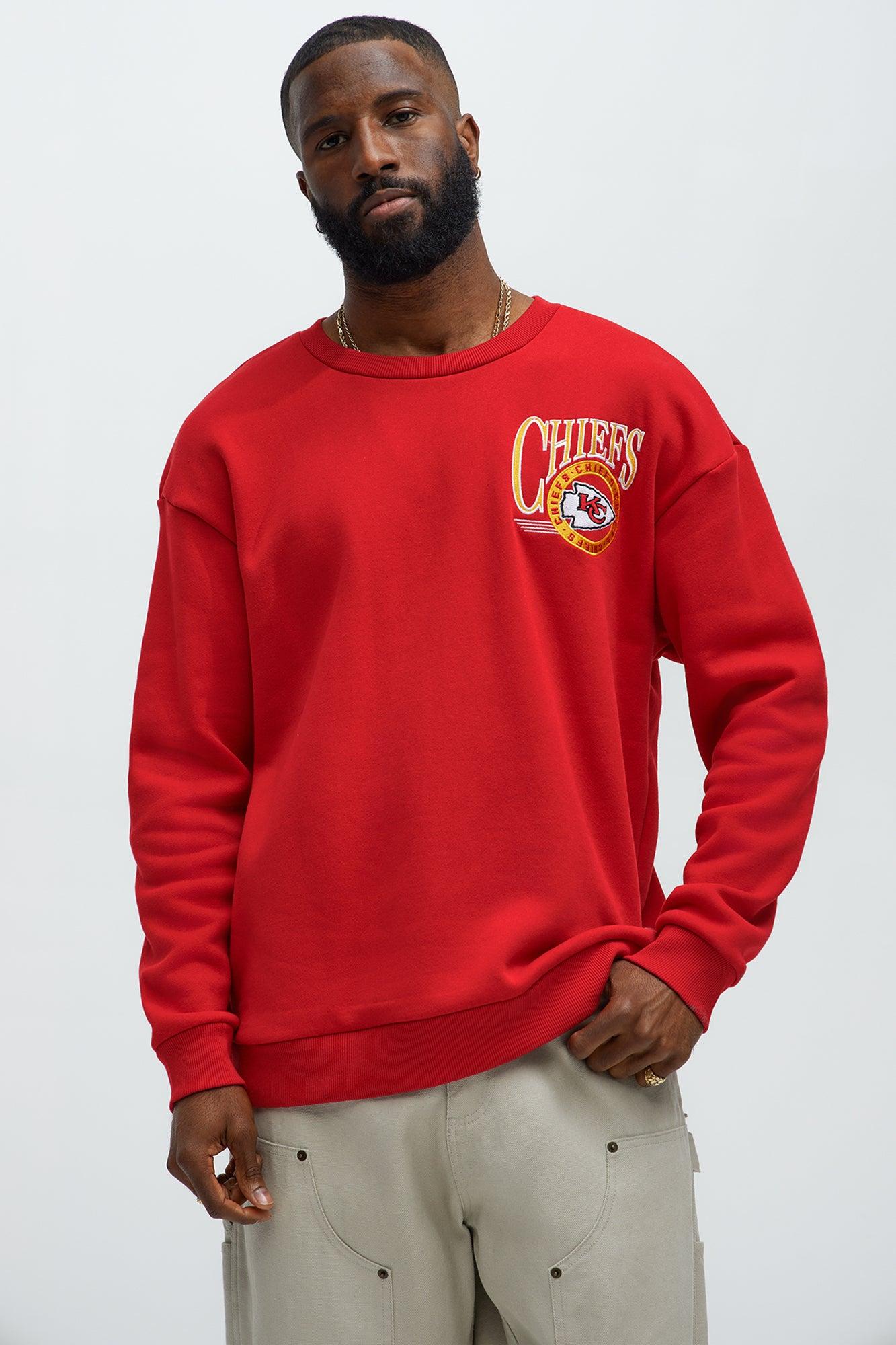 Chiefs Crew Neck Sweatshirt - Red Product Image