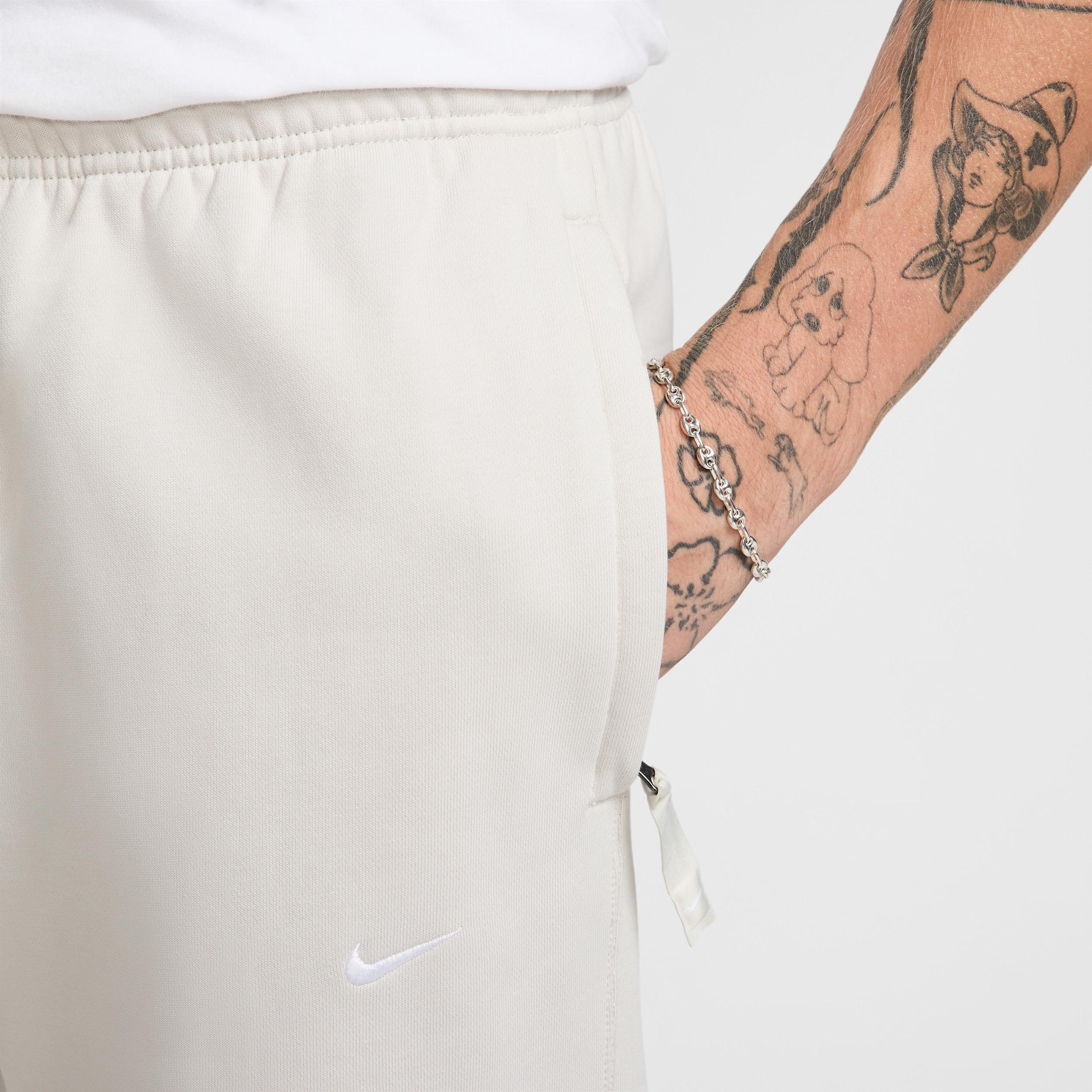 Nike Men's Solo Swoosh Open-Hem Fleece Pants Product Image