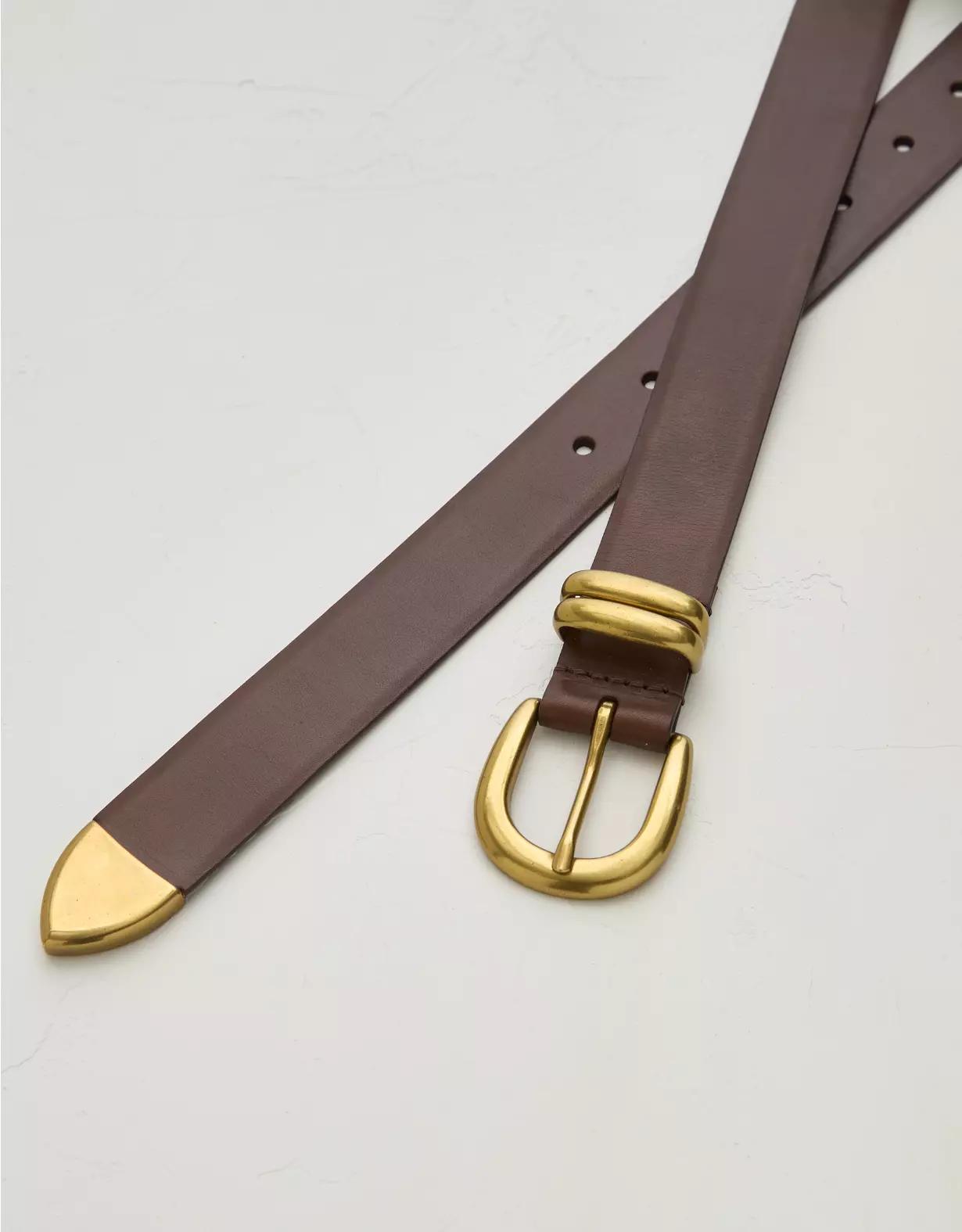 AE77 Premium Woven's Leather Belt Product Image