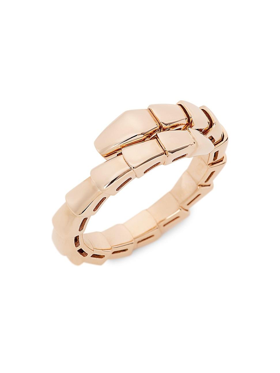 Serpenti Viper 18K Rose Gold Wrap Ring Product Image