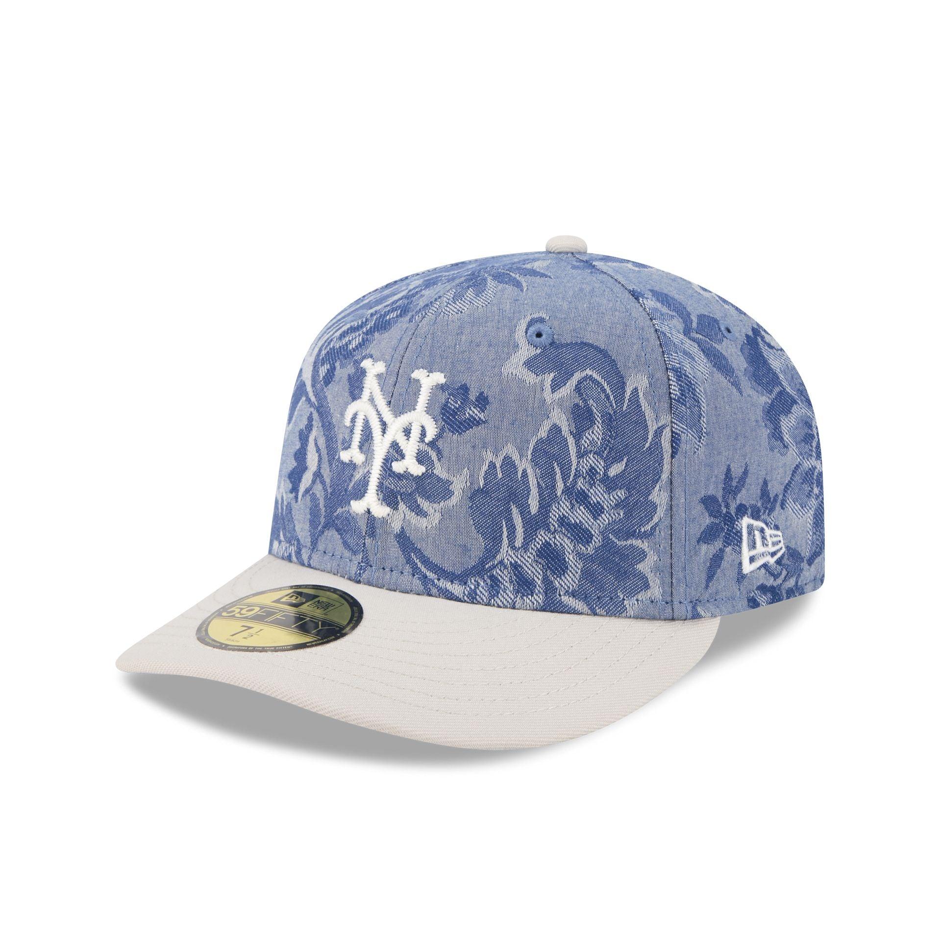 New York Mets Two-Tone Denim 59FIFTY Fitted Hat Male Product Image