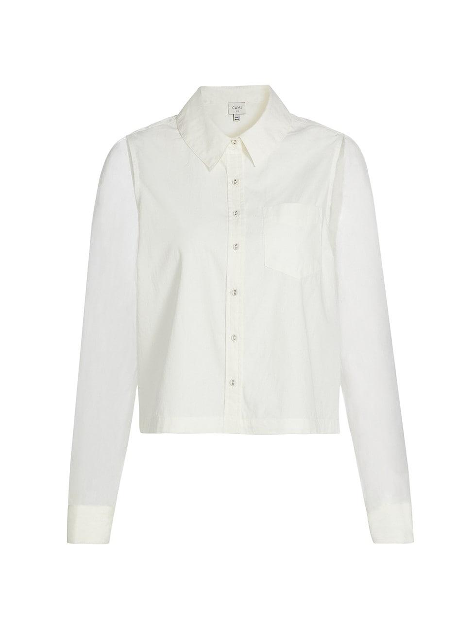 Womens Pembroke Cotton Shirt Product Image