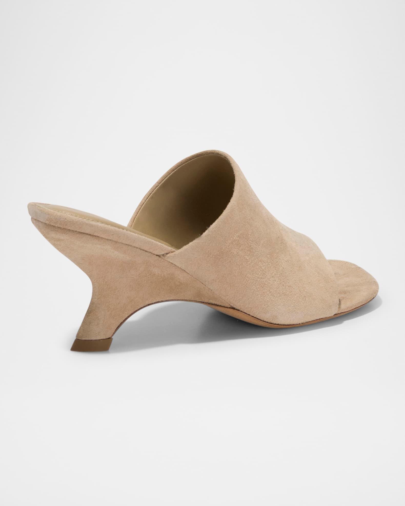 Shadow Suede Mule Sandals  Product Image