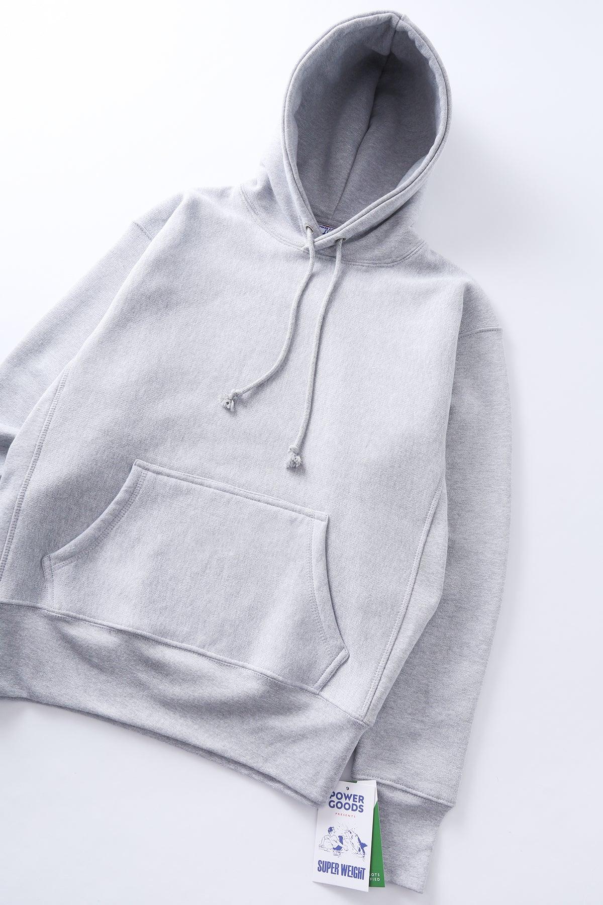 Power Goods - Super Weight Hoodie - Heather Grey Product Image