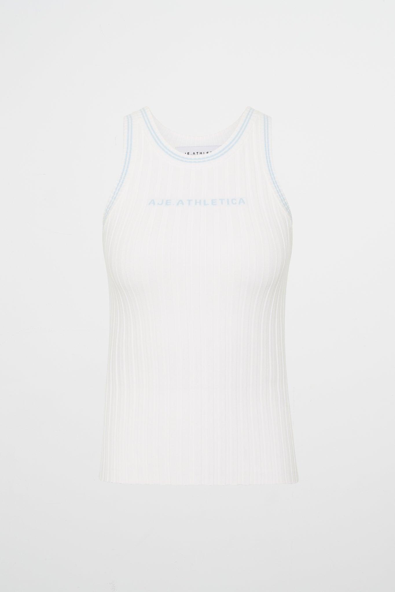 Racer Logo Ribbed Tank 117 Product Image