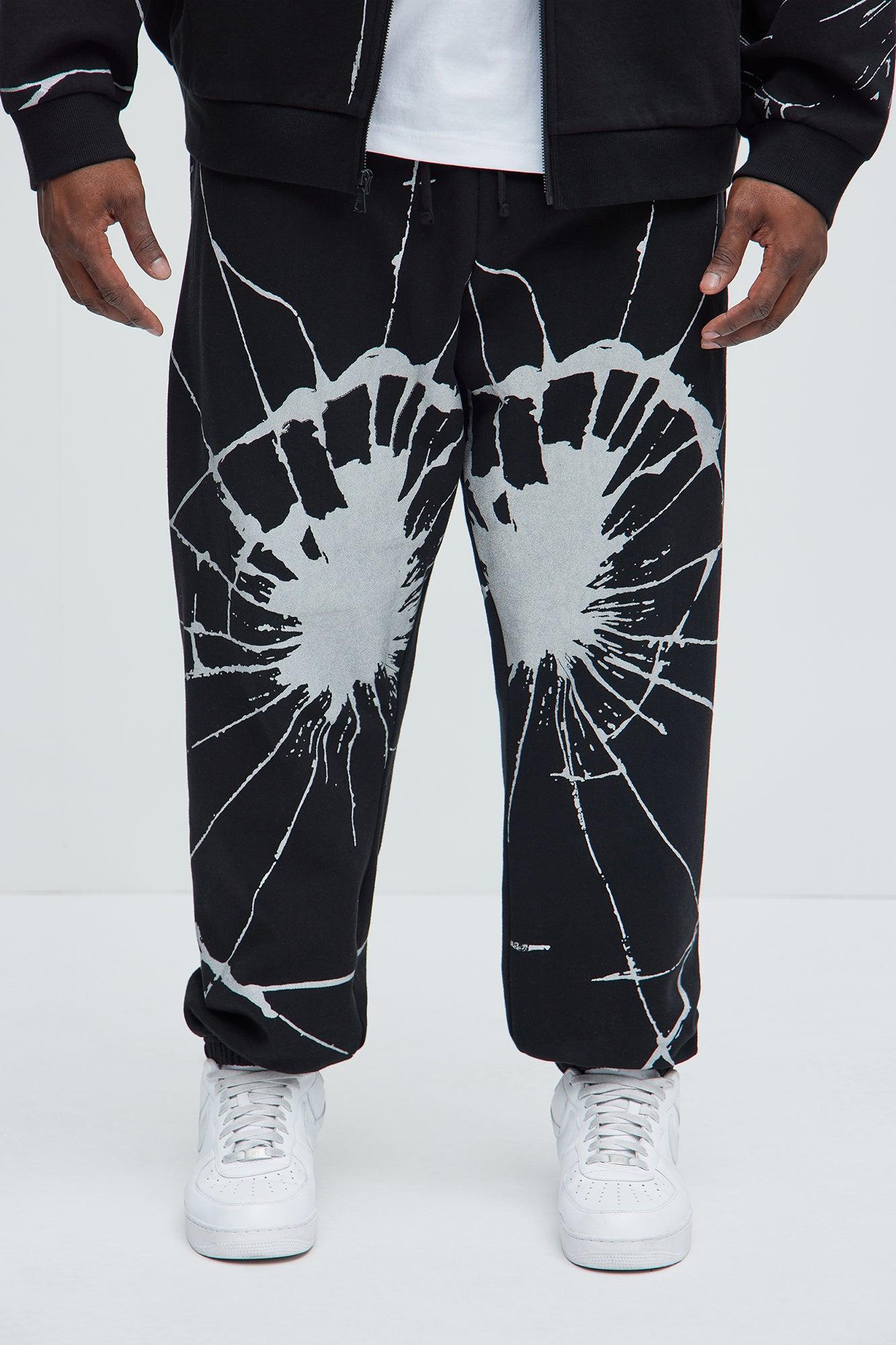 Tyson Web Of Lies Oversized Jogger - Black Product Image