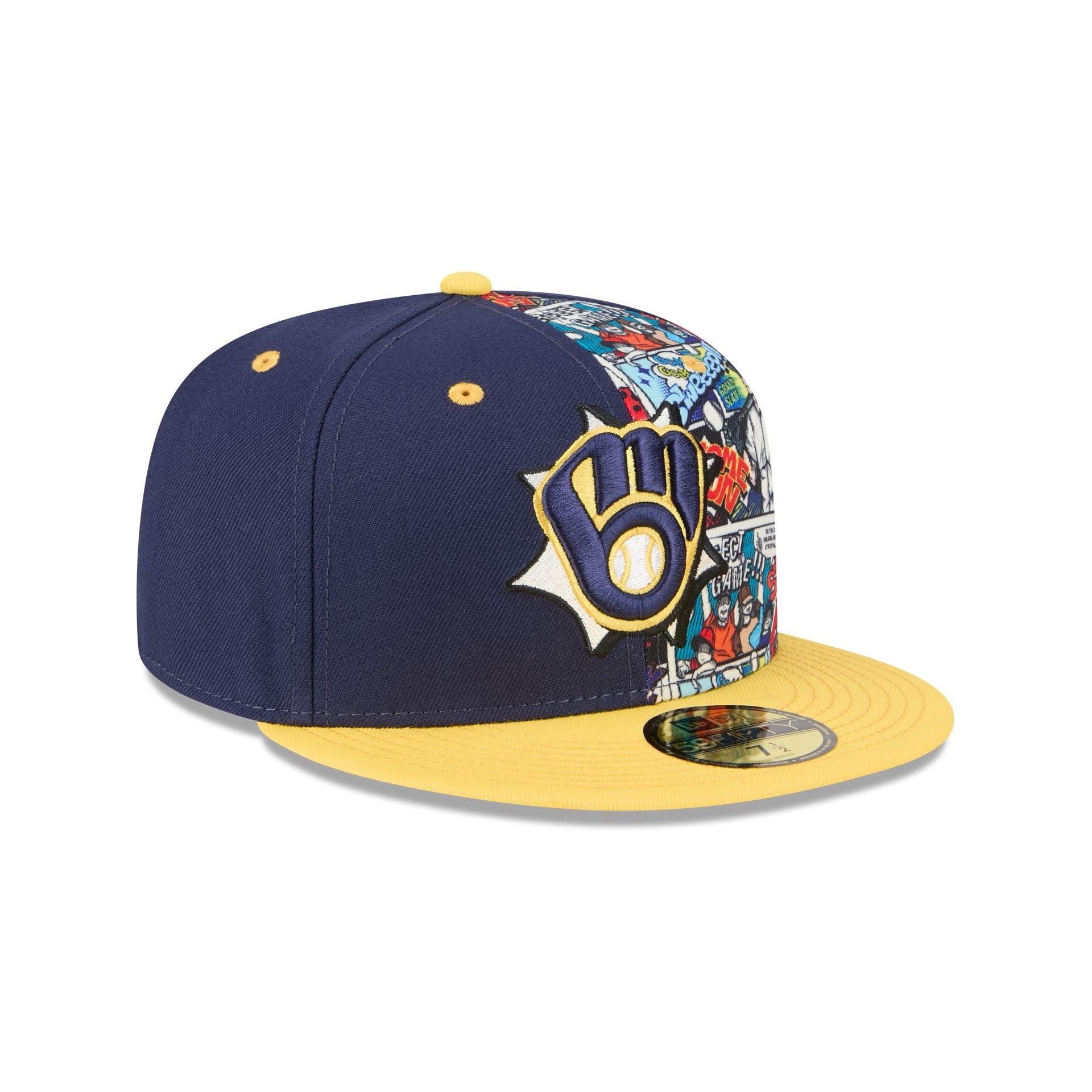 Milwaukee Brewers Diamond Hero Edition 59FIFTY Fitted Hat Male Product Image