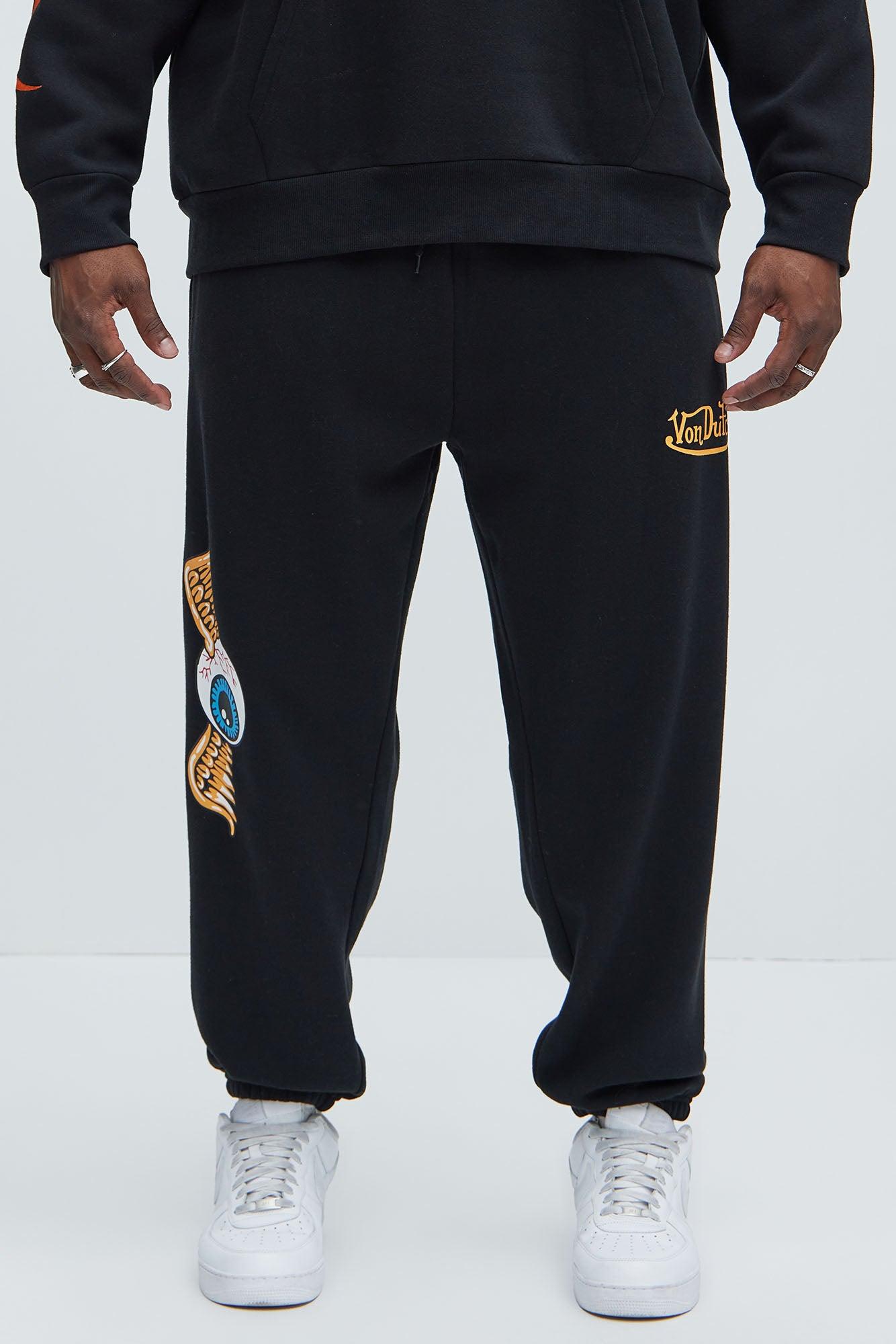 Von Dutch Lost Angels Sweatpants - Black Product Image