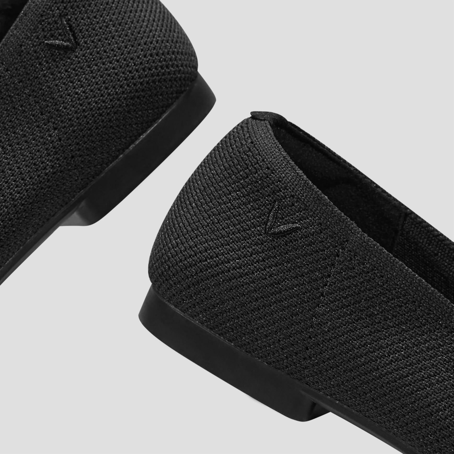 Square-Toe V-Cut Flats (Margot 2.0) Product Image