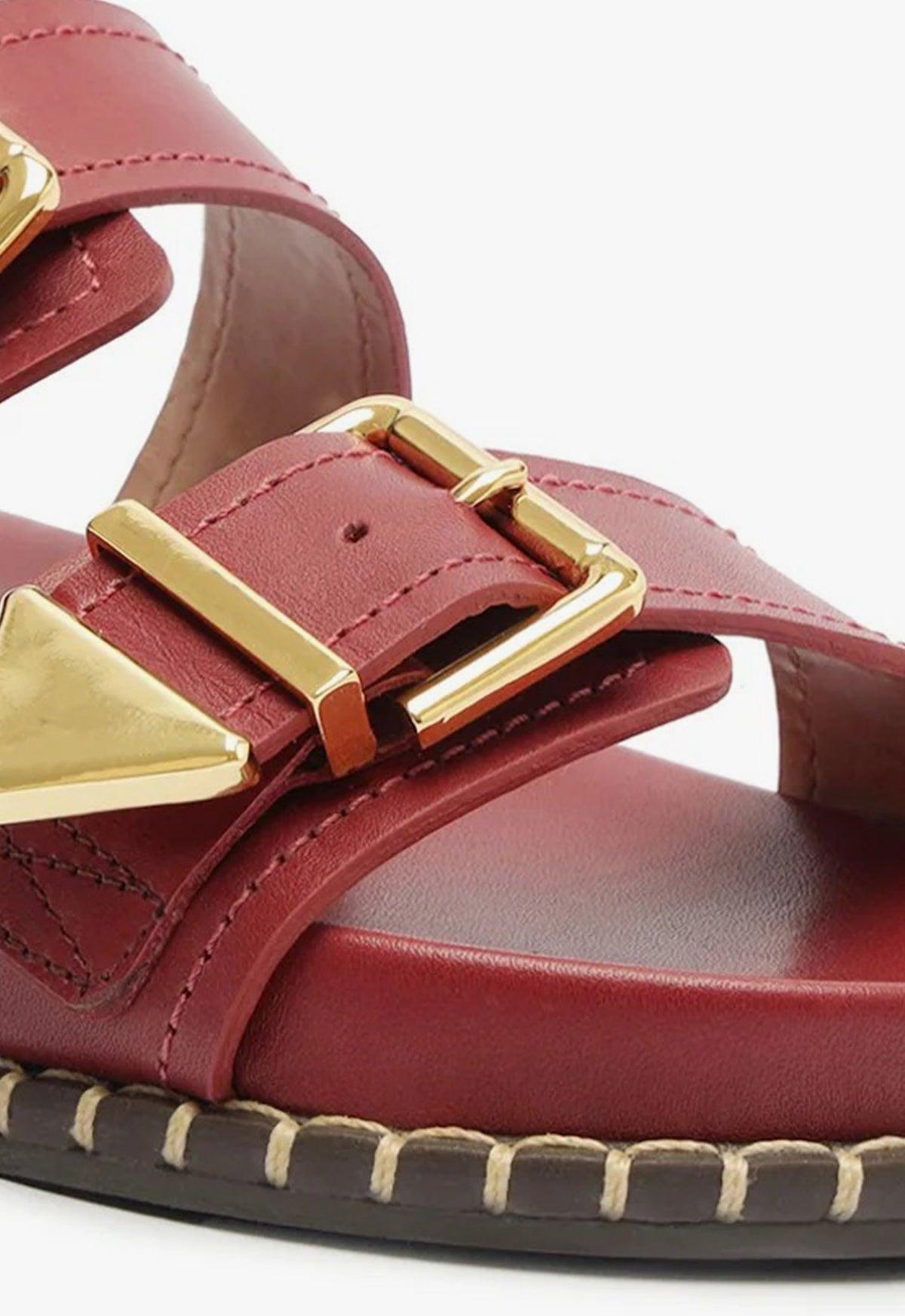 Naomi Sporty Leather Sandal Female Product Image