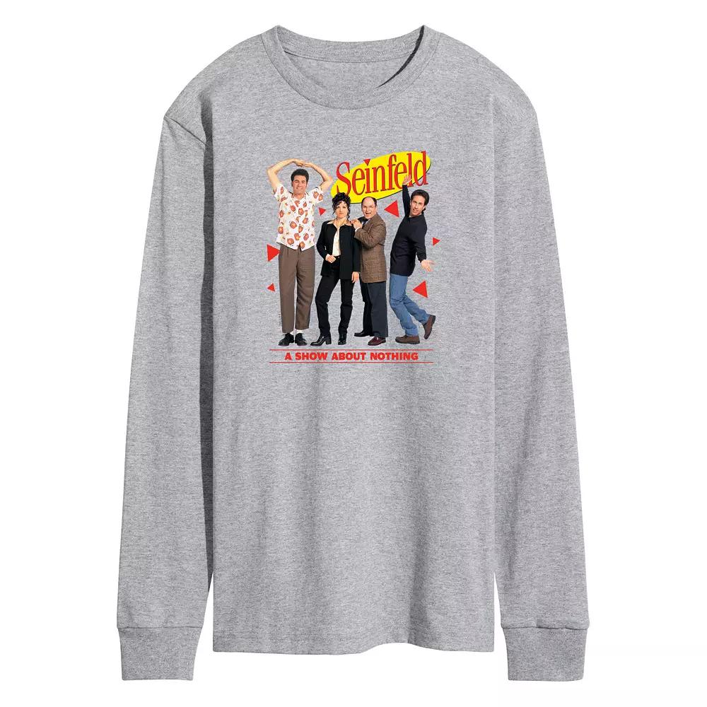 Men's Seinfeld A Show About Nothing Long Sleeve Graphic Tee,  Product Image