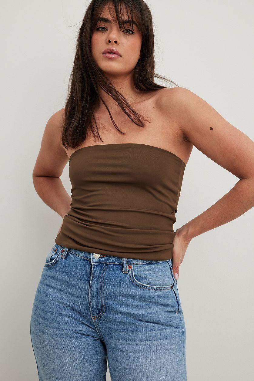 Double Folded Tube Top Product Image