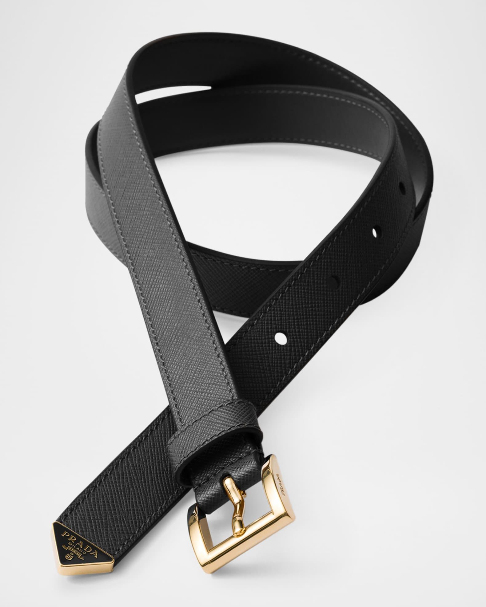 Triangle Calf Leather Belt Product Image