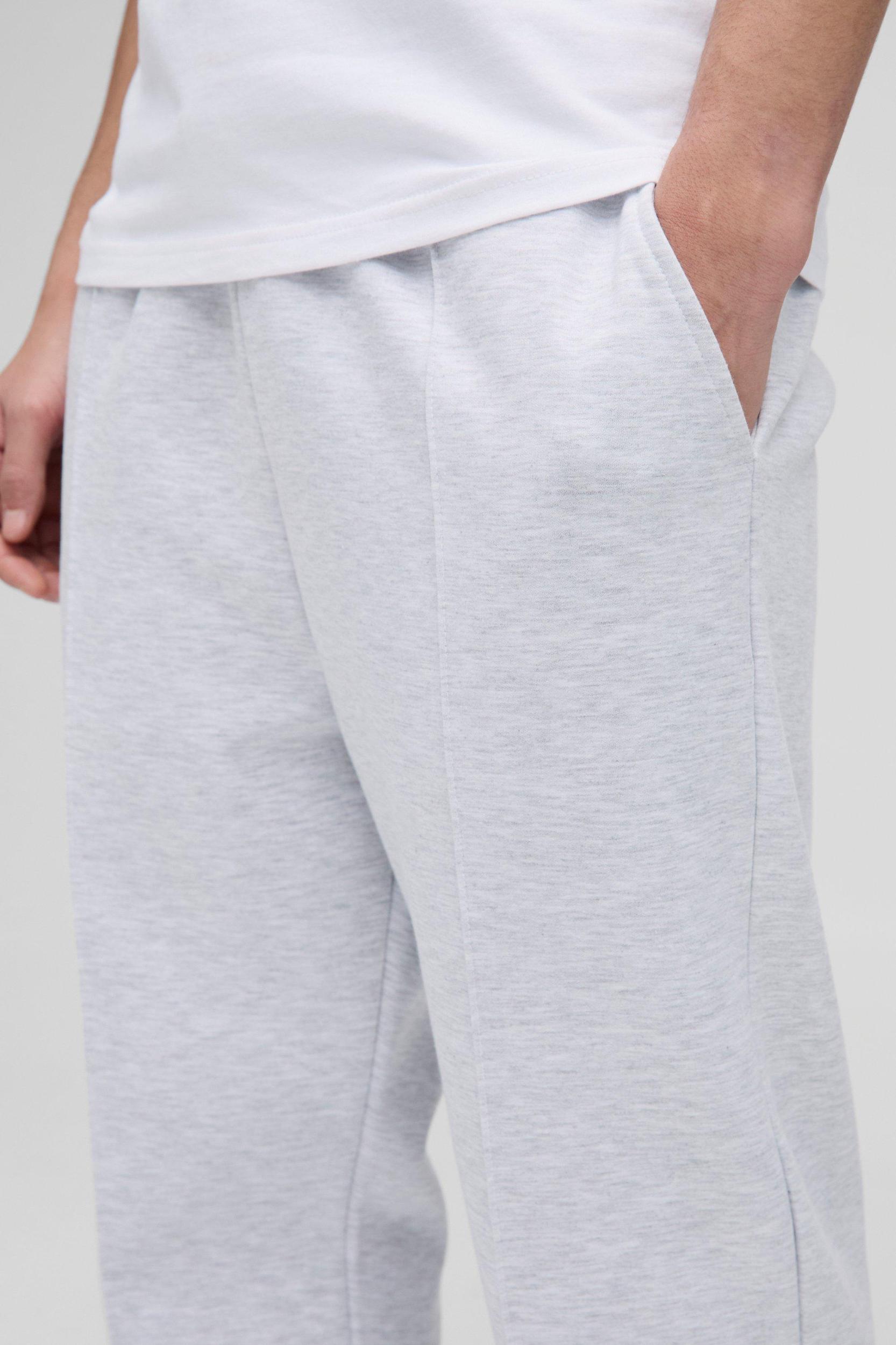 Regular Fit Scuba Pintuck Sweatpants | boohooMAN USA Product Image