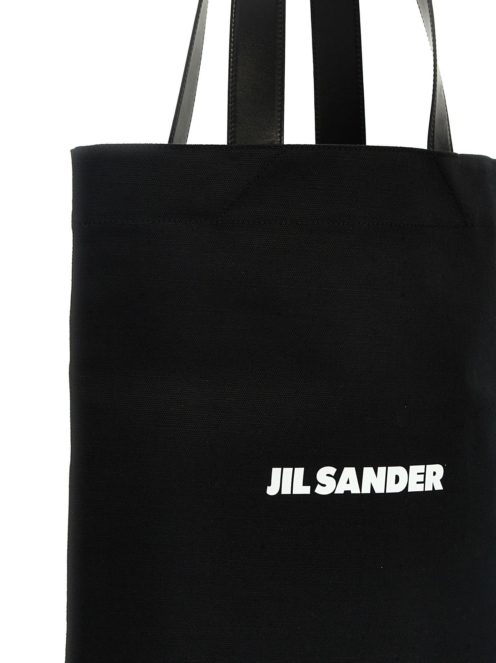 JIL SANDER Flat Tote Bag In Black Product Image