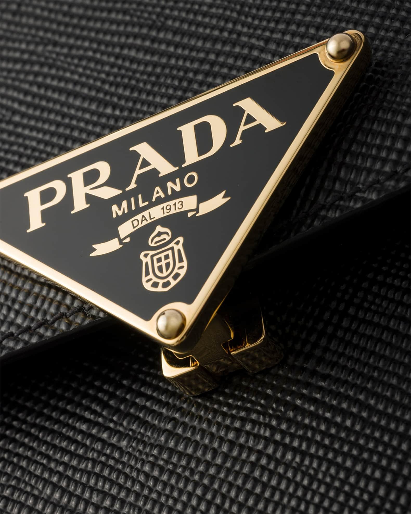 Saffiano Leather Flap Shoulder Bag Product Image