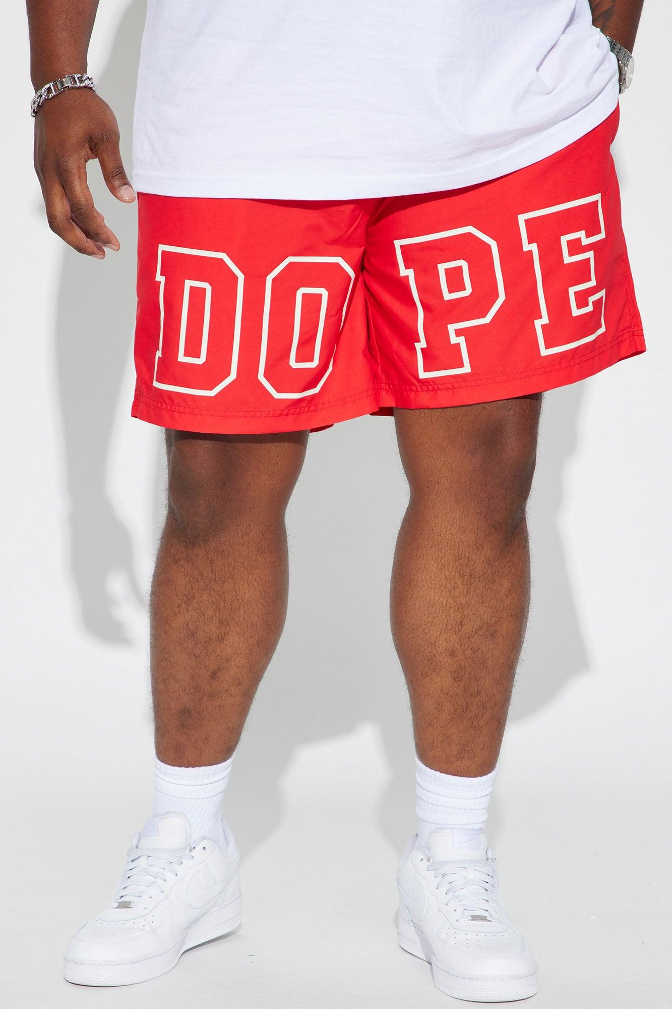It's Dope Swim Trunk - Red Product Image