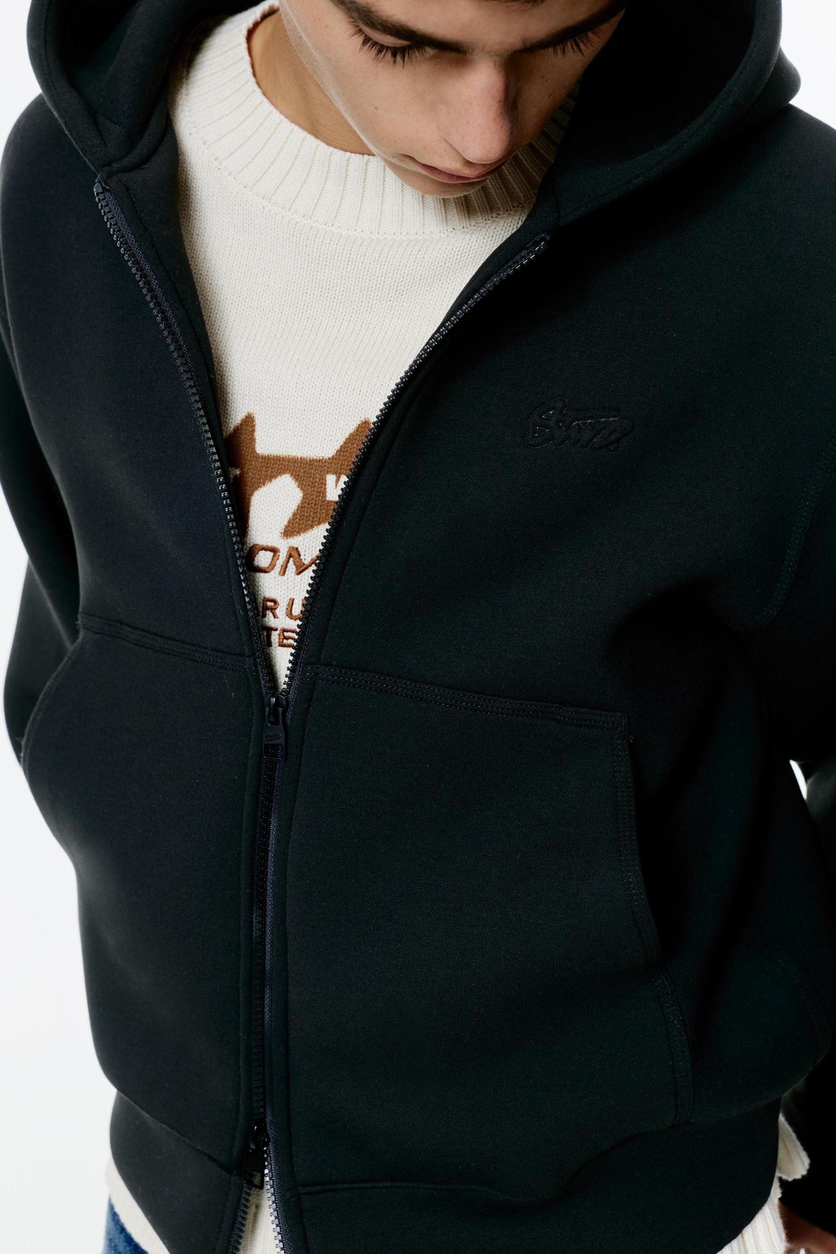 STWD hooded jacket with zip Product Image