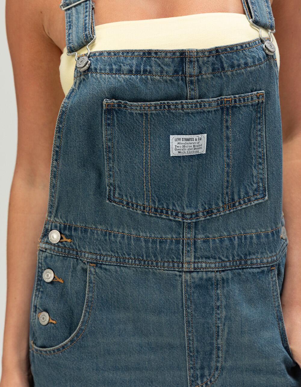 LEVI'S Vintage Womens Shortalls - About Last Week - VINTAGE MED Product Image