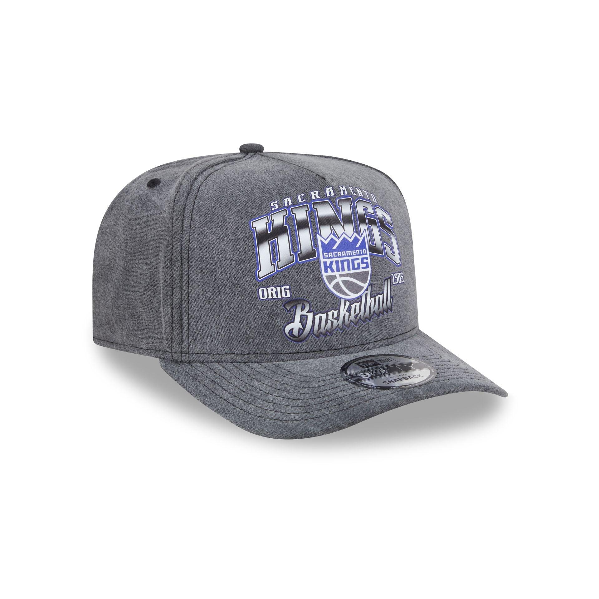 Sacramento Kings Washed 9FIFTY A-Frame Snapback Hat Male Product Image