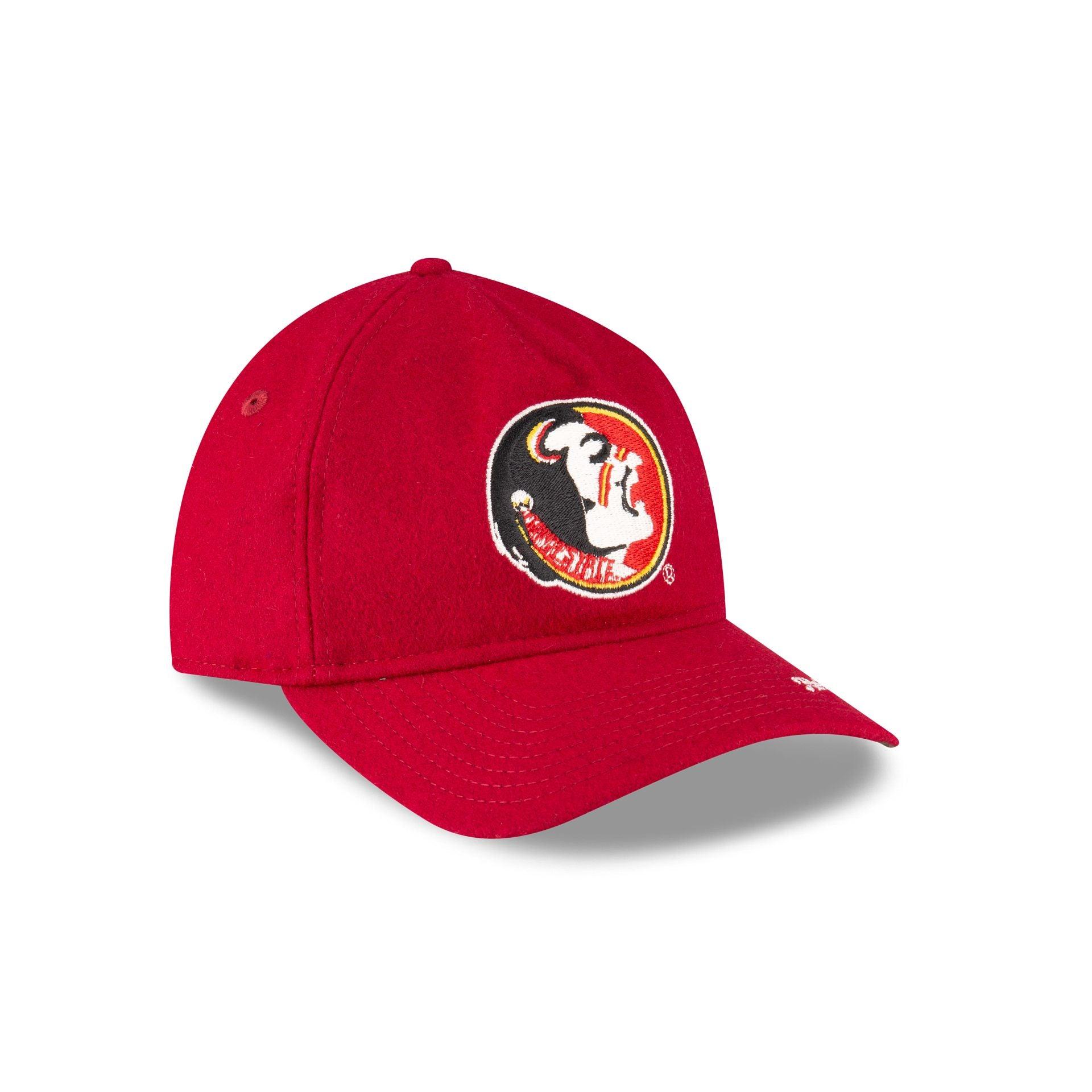 Florida State Seminoles College Vault Wool Letterman 9TWENTY A-Frame Adjustable Hat Adjustable Hat Male Product Image