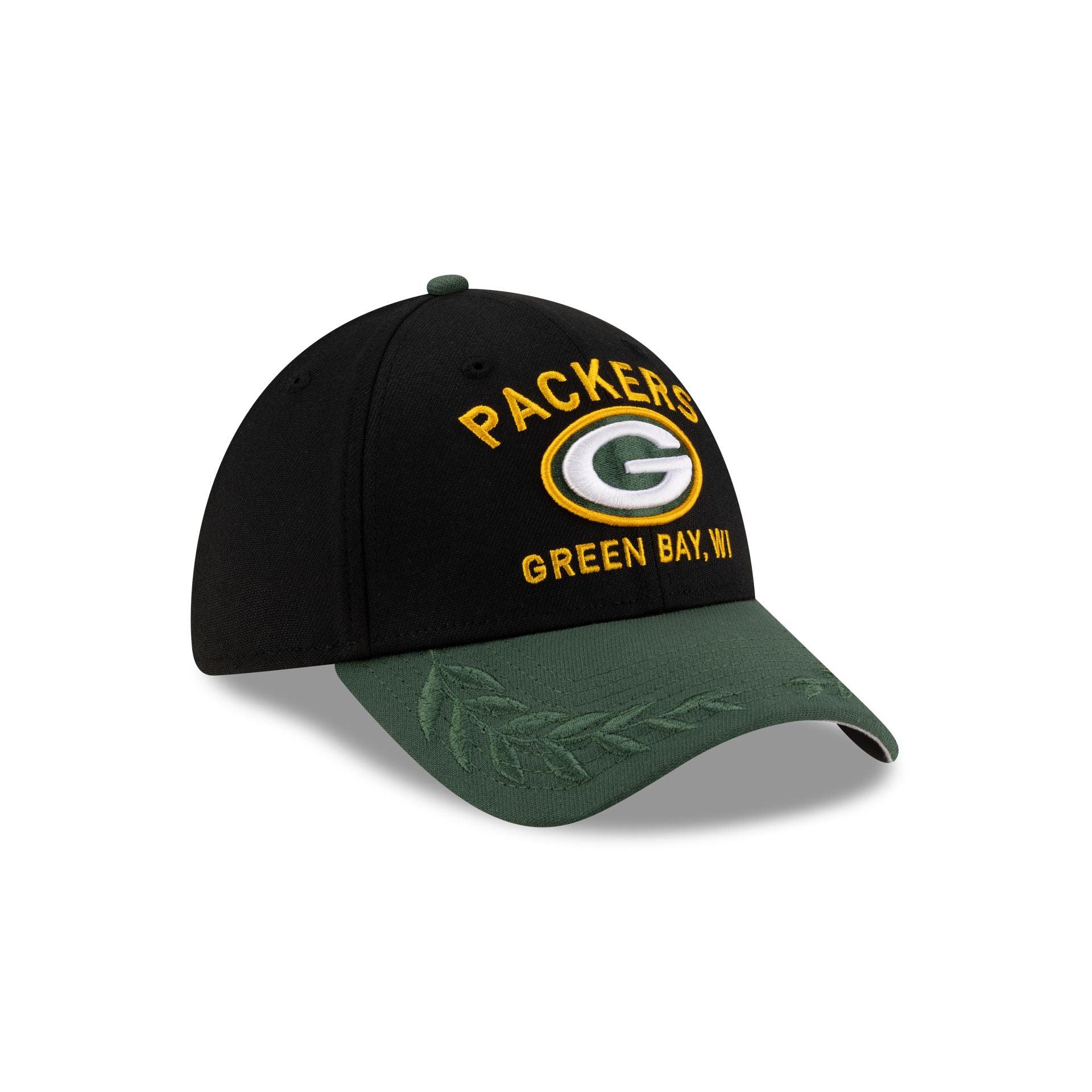 Green Bay Packers 2025 Draft 39THIRTY Stretch Fit Hat Male Product Image