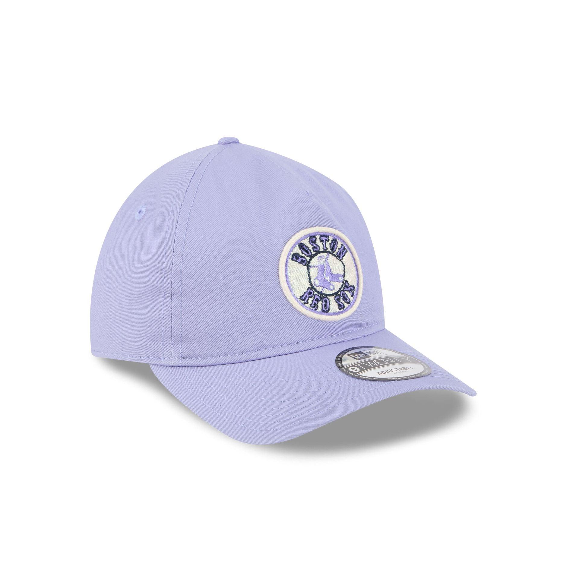 Boston Red Sox Lavender 9TWENTY A-Frame Adjustable Hat Male Product Image