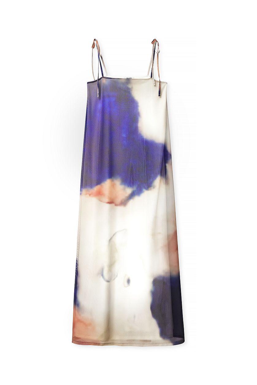 Flowy Mesh Maxi Dress Product Image