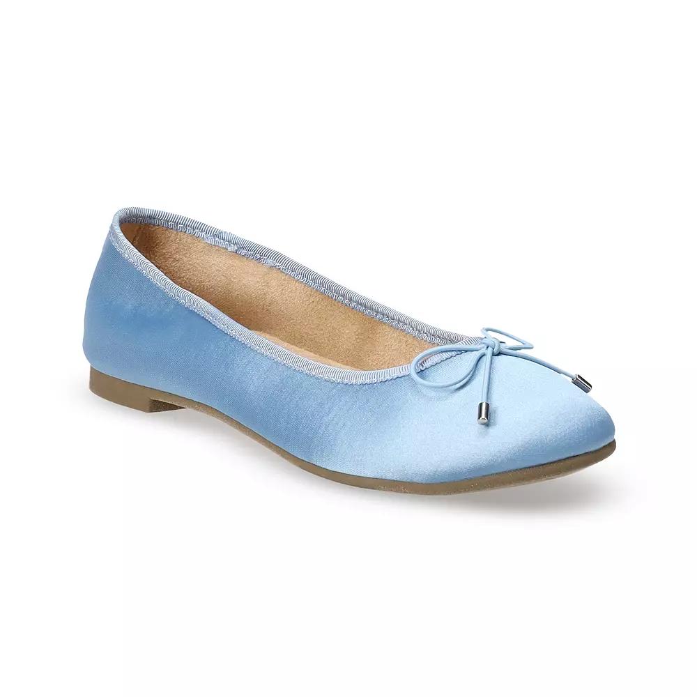 SO® Emmaline Women's Ballet Flats, Size: 9, Ltblue Product Image