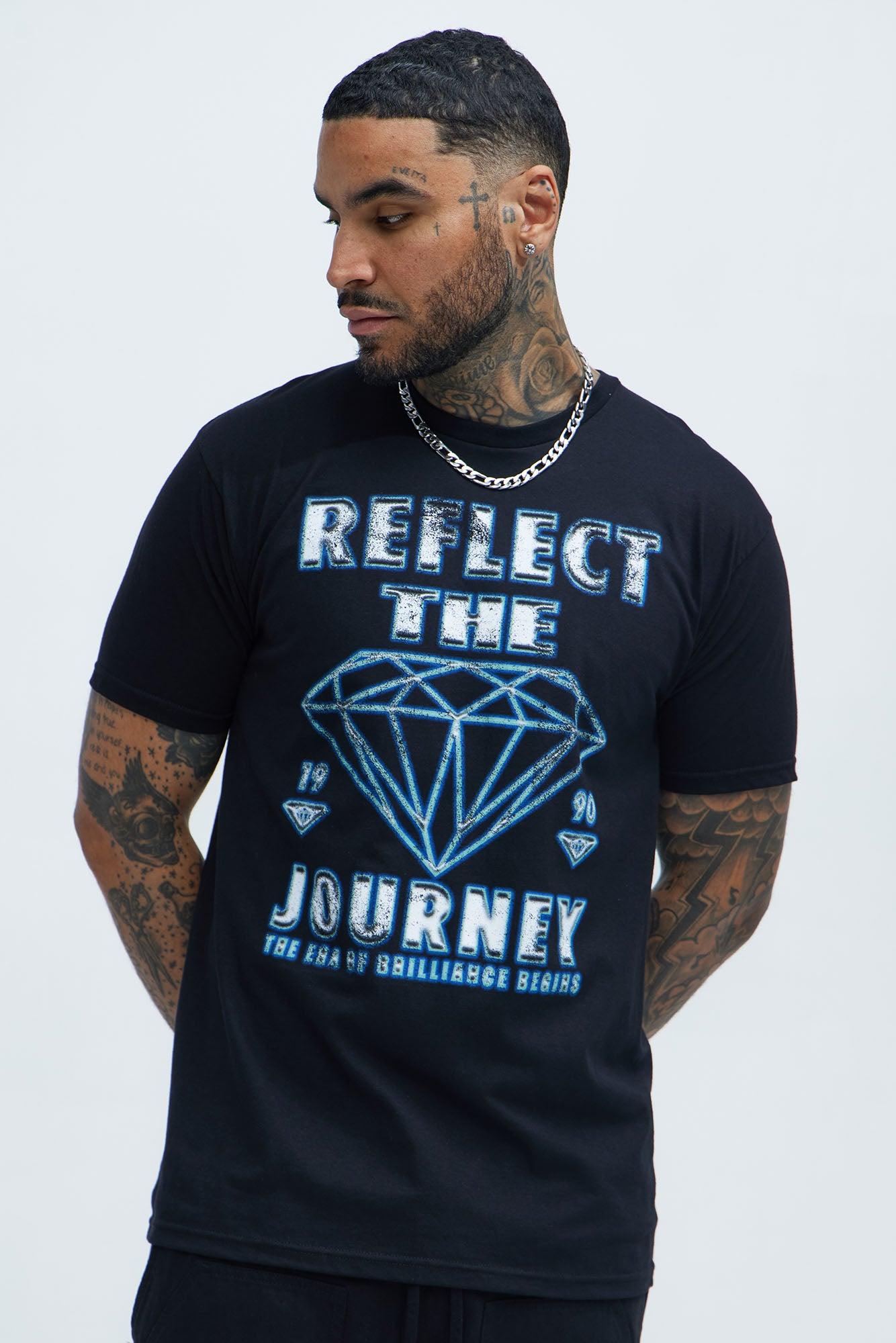 Reflect The Journey Short Sleeve Tee - Black Product Image
