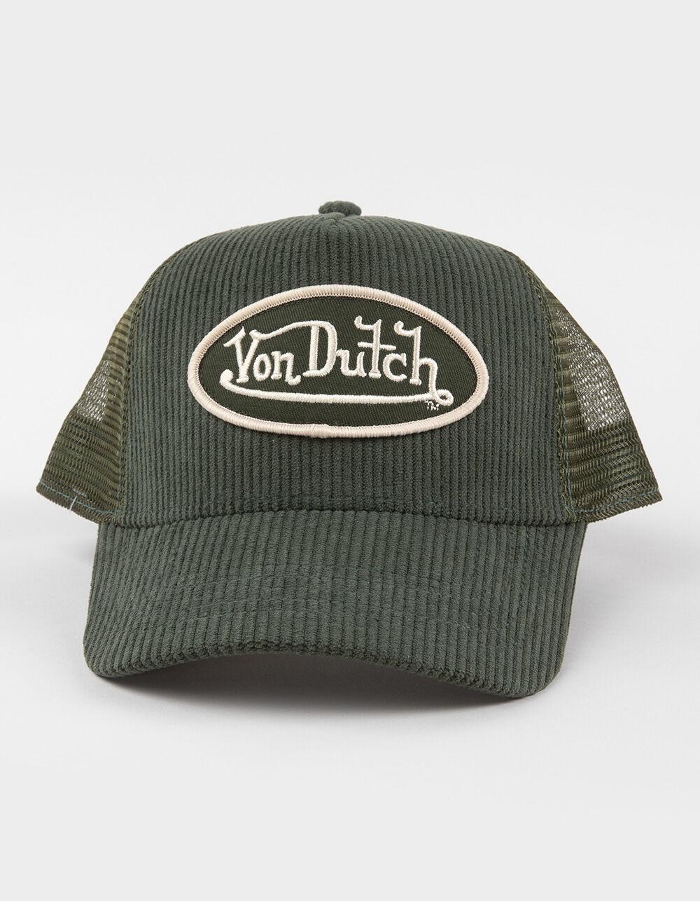 VON DUTCH Cordutch Trucker Hat - GREEN Product Image