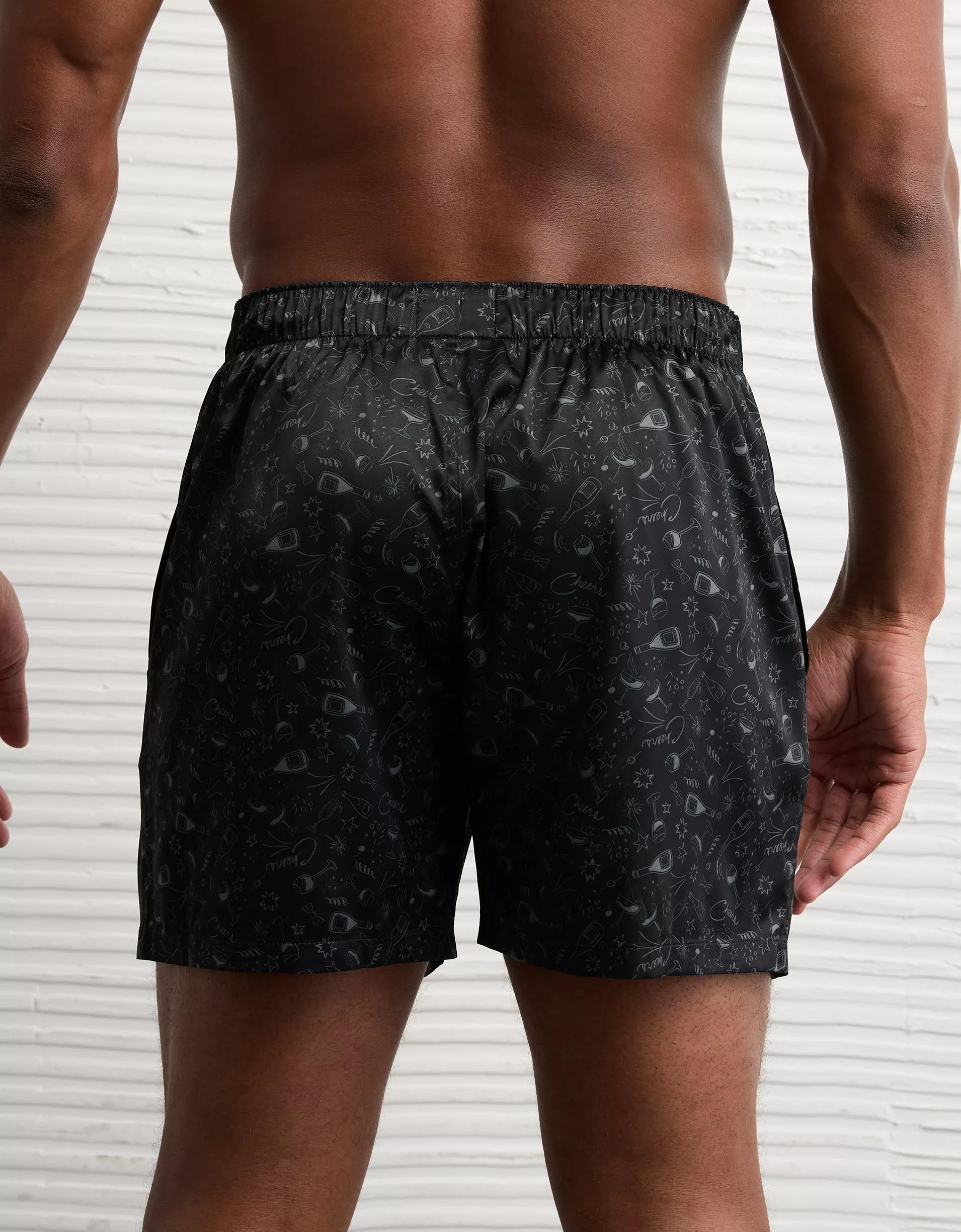 AEO Men's Satin Pocket Boxer Short Product Image