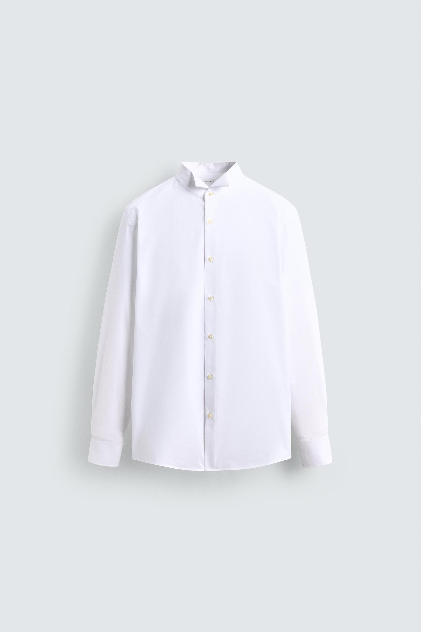 TUXEDO COLLAR SHIRT Product Image